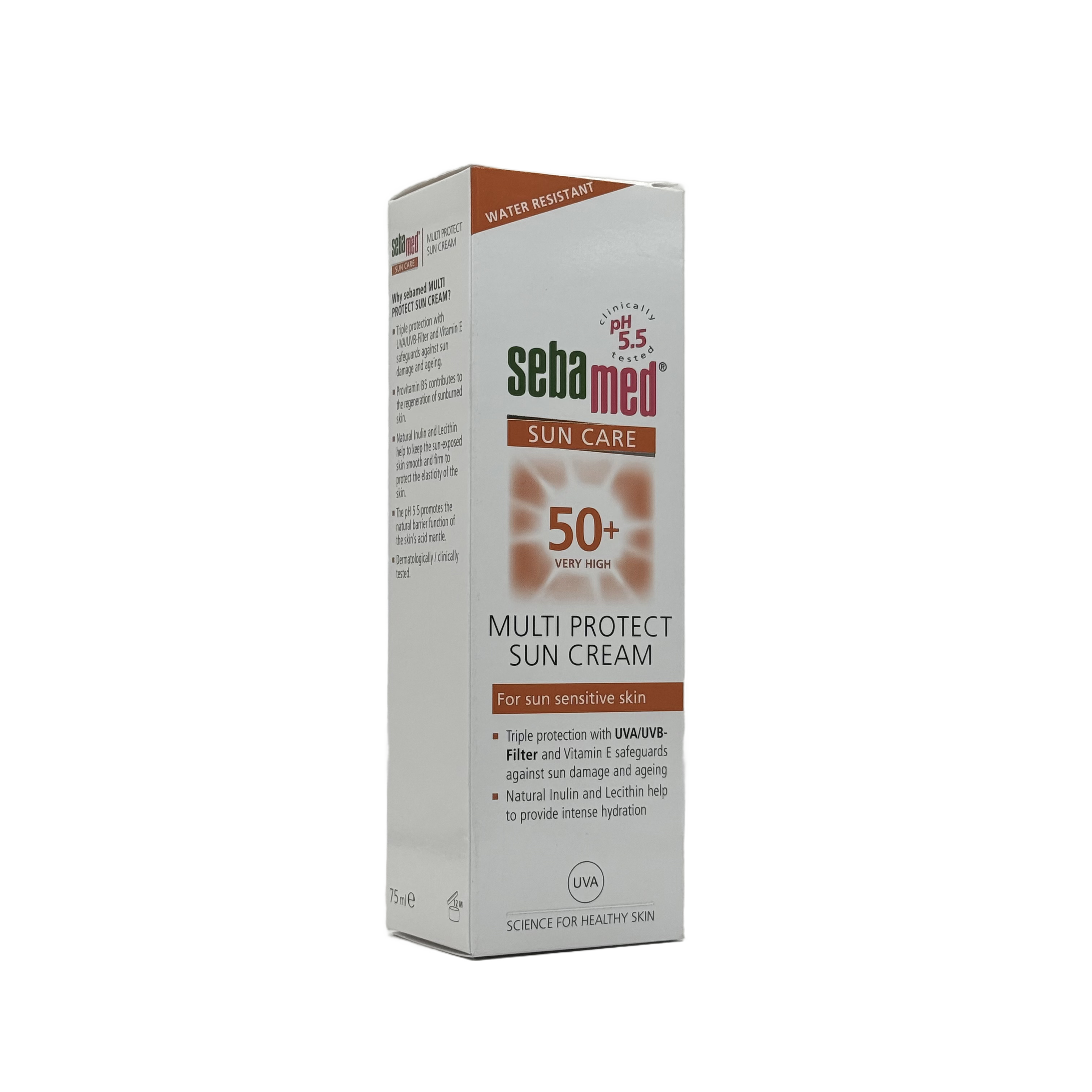 Sebamed Multi Protect Sun Cream SPF 50+ 75ml - سيباميد كريم واقي شمس متعدد الحماية SPF 50+ 75 مل