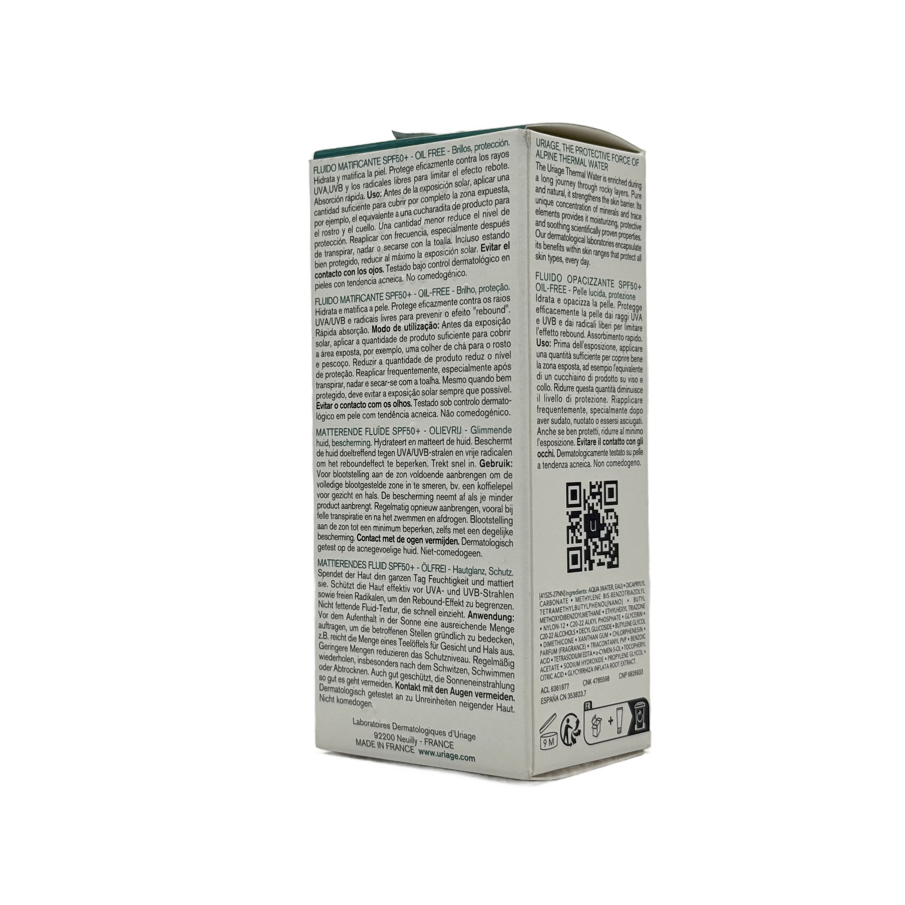 Uriage Hyséac Fluid SPF 50+ 50ml - يورياج هايسيـاك فلويد SPF 50+ 50 مل