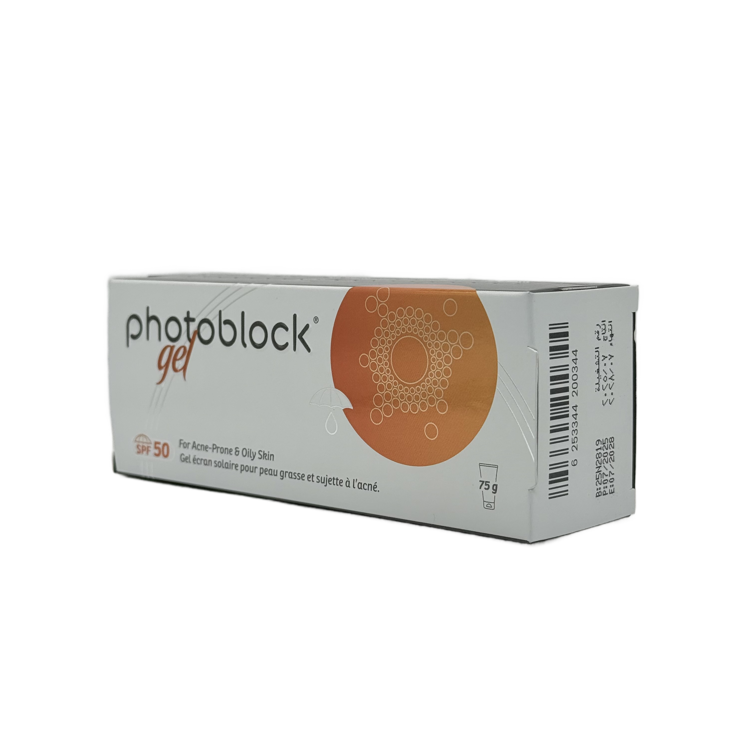 Photoblock Gel SPF 50+ 75g - فوتوبلوك جل واقي شمس SPF 50+ 75 غرام