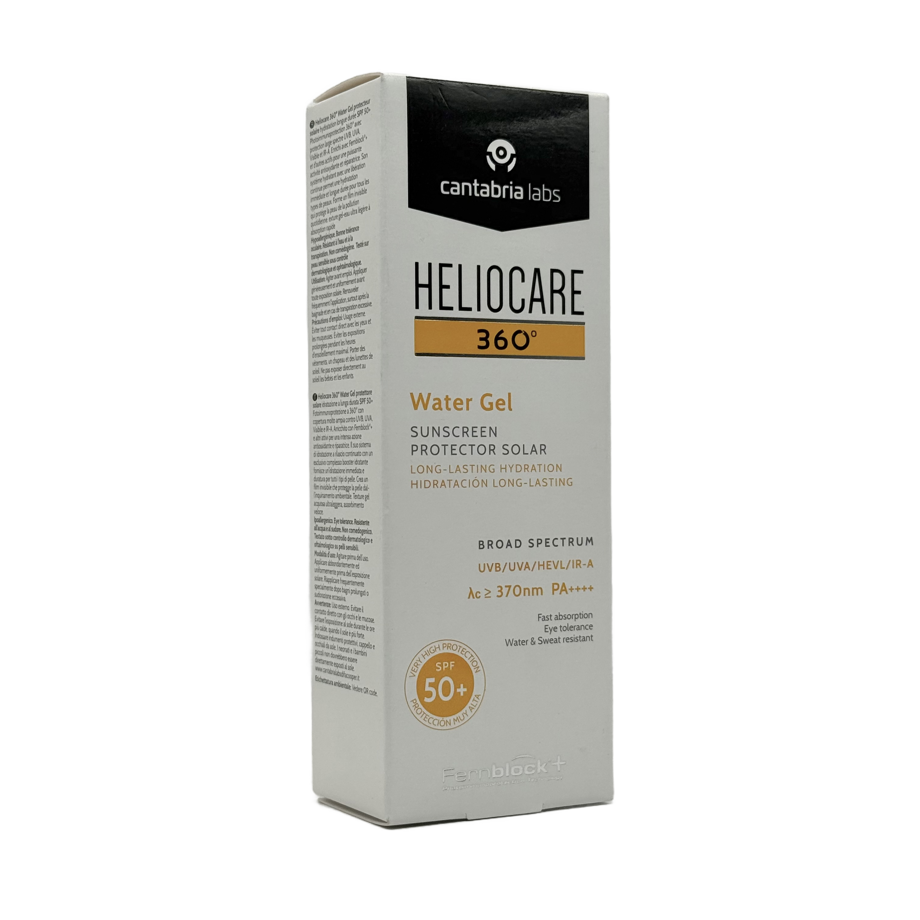 Cantabria Labs Heliocare 360º Water Gel SPF 50+ 50ml - كانتابريا لابز هيليوكير 360 ووتر جل SPF 50+ 50 مل