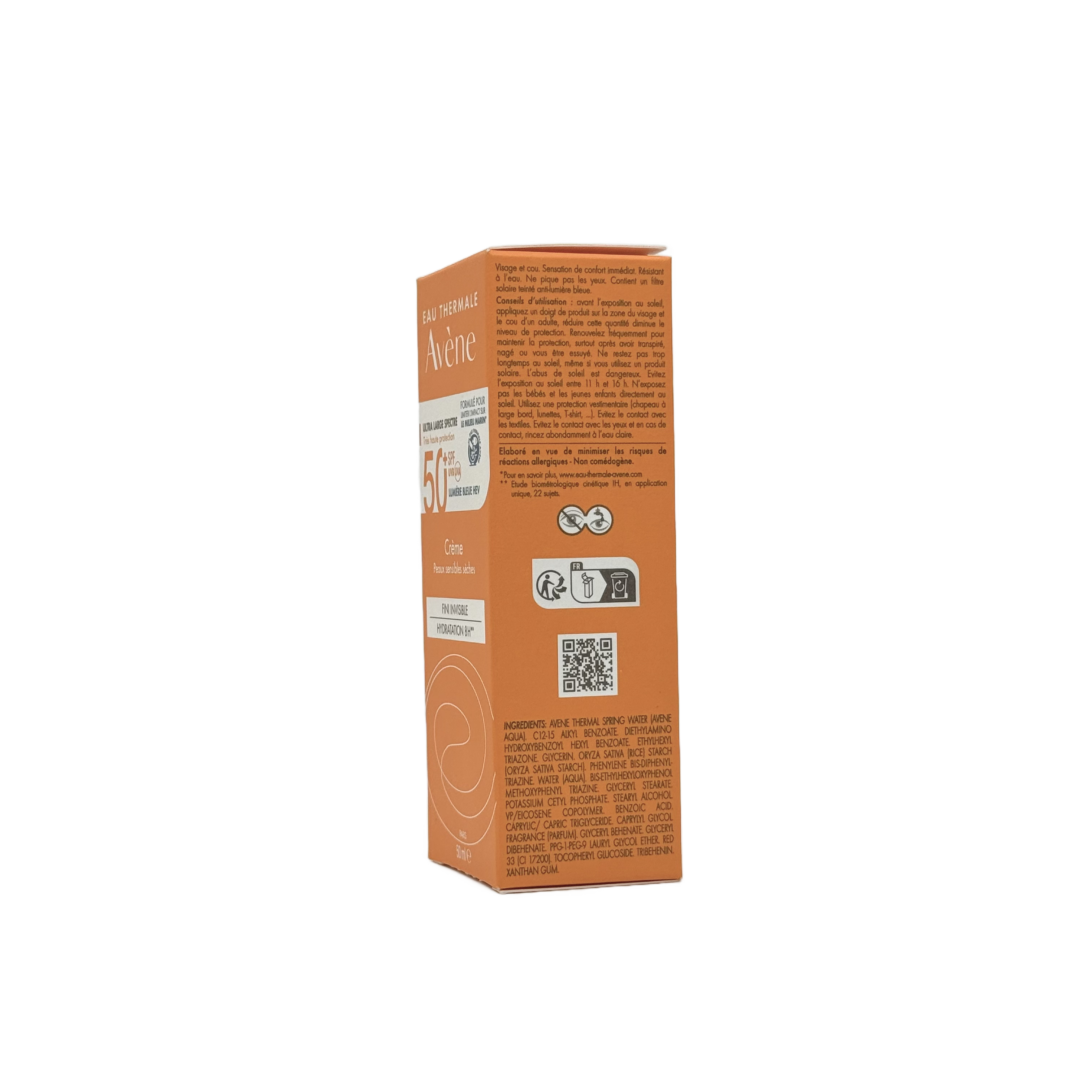 Avène Eau Thermale Sun Care Sensitive Skin SPF 50+ Cream 50ml - افين او ثيرمال واقي شمس للبشرة الحساسة SPF 50+ كريم 50 مل