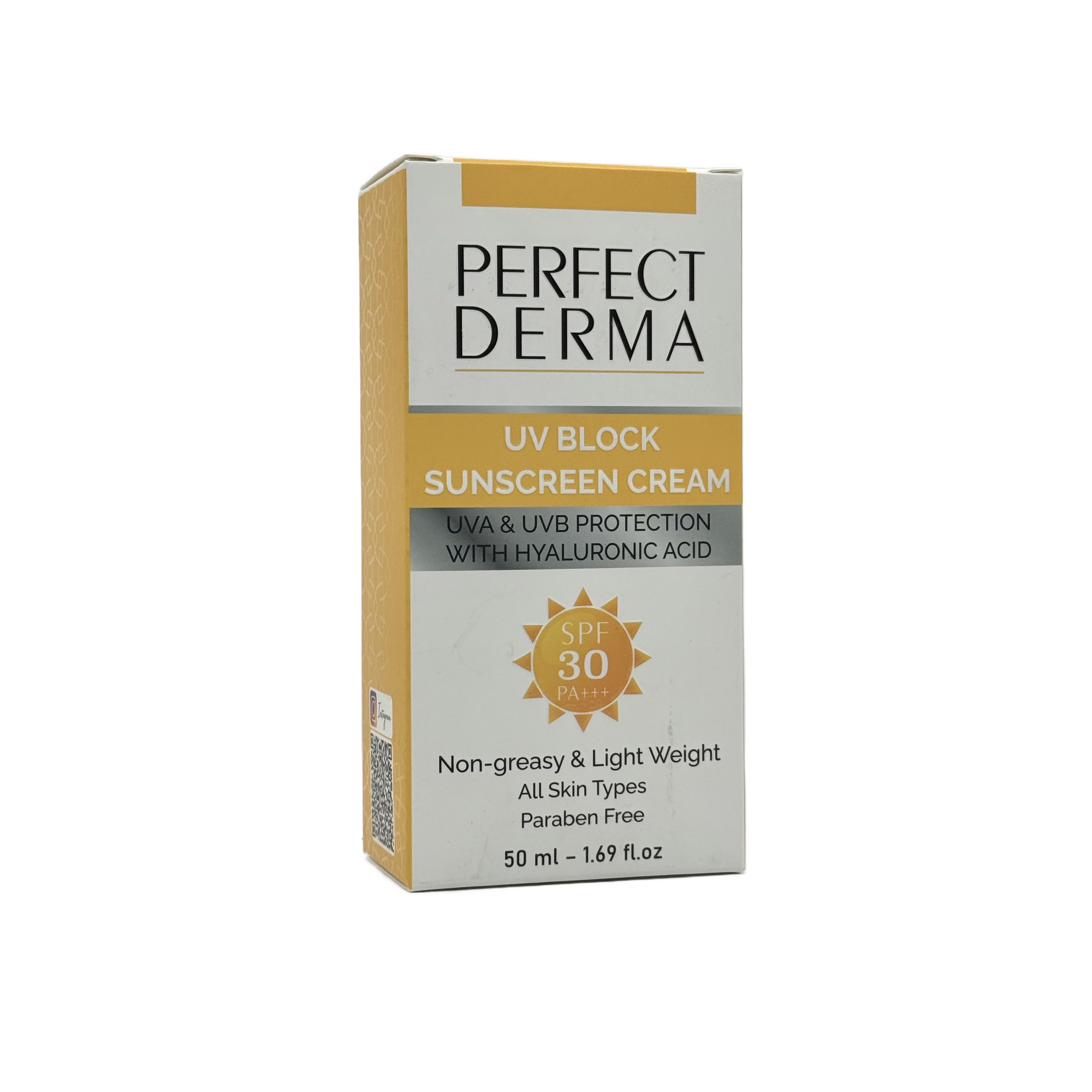Perfect Derma Sunscreen SPF 30 Cream 50ml - بيرفكت ديرما كريم واقي شمس SPF 30 50 مل