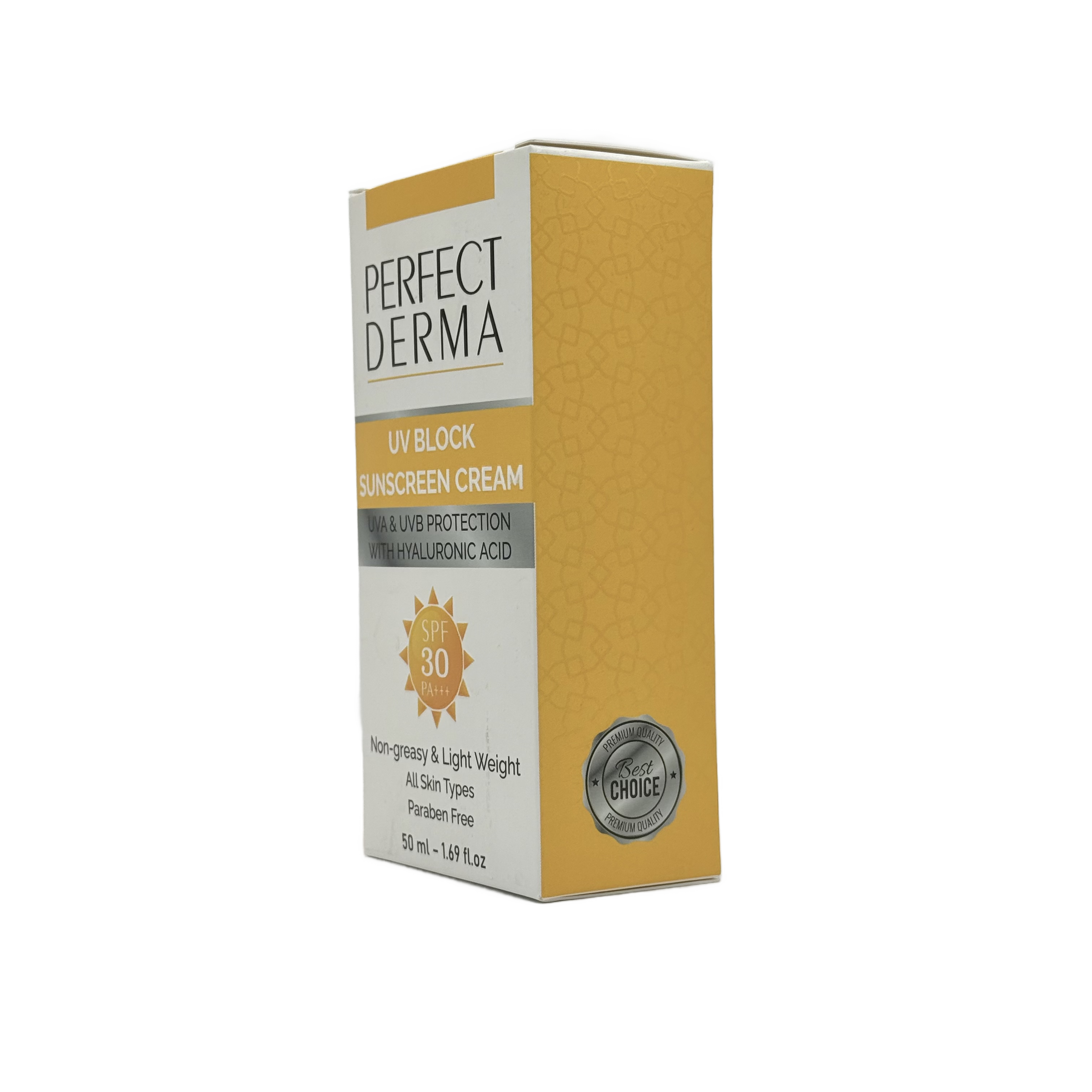 Perfect Derma Sunscreen SPF 30 Cream 50ml - بيرفكت ديرما كريم واقي شمس SPF 30 50 مل