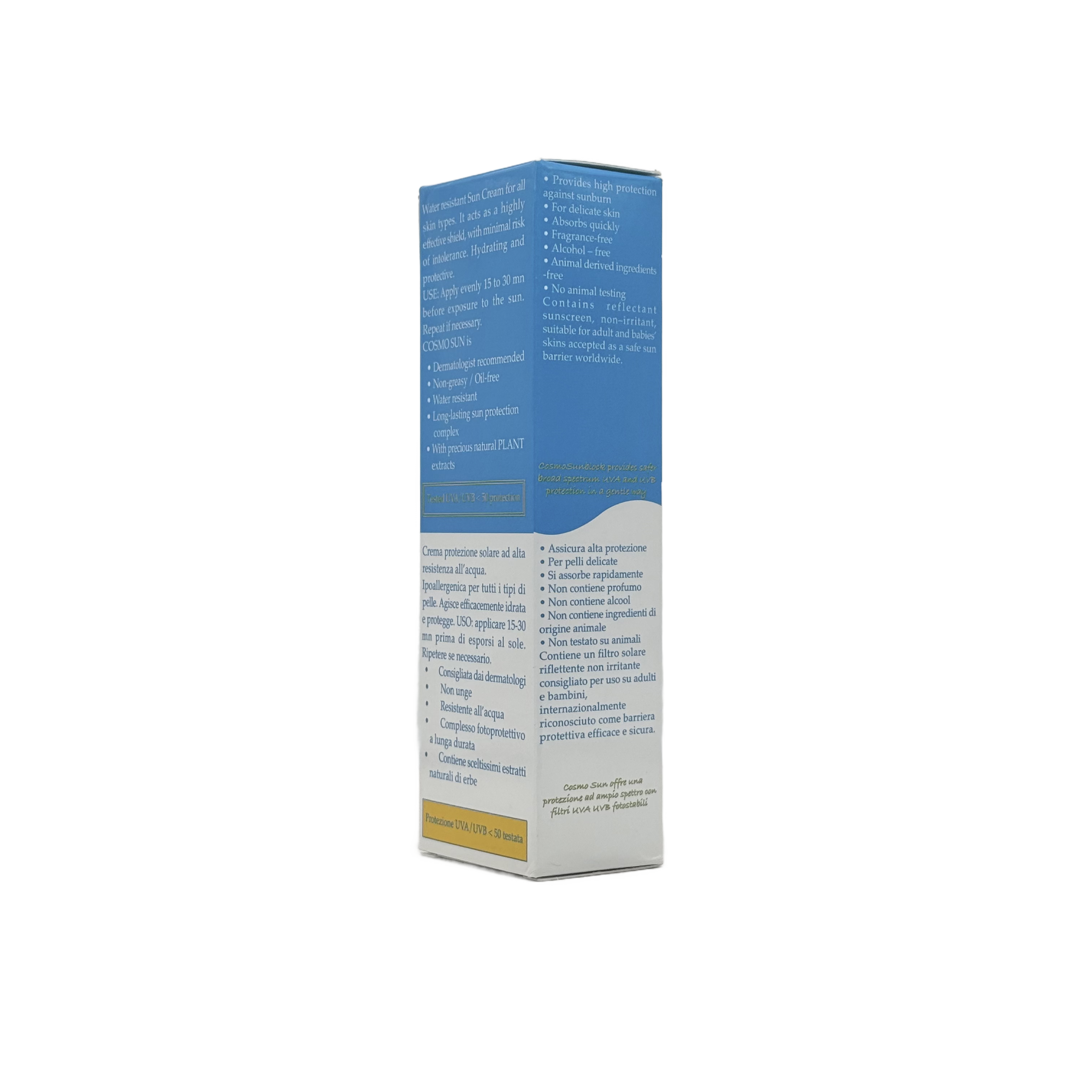 COSMO SPF 50+ Sunscreen Cream 50ml - كوزمو كريم واقي شمس SPF 50+ 50 مل