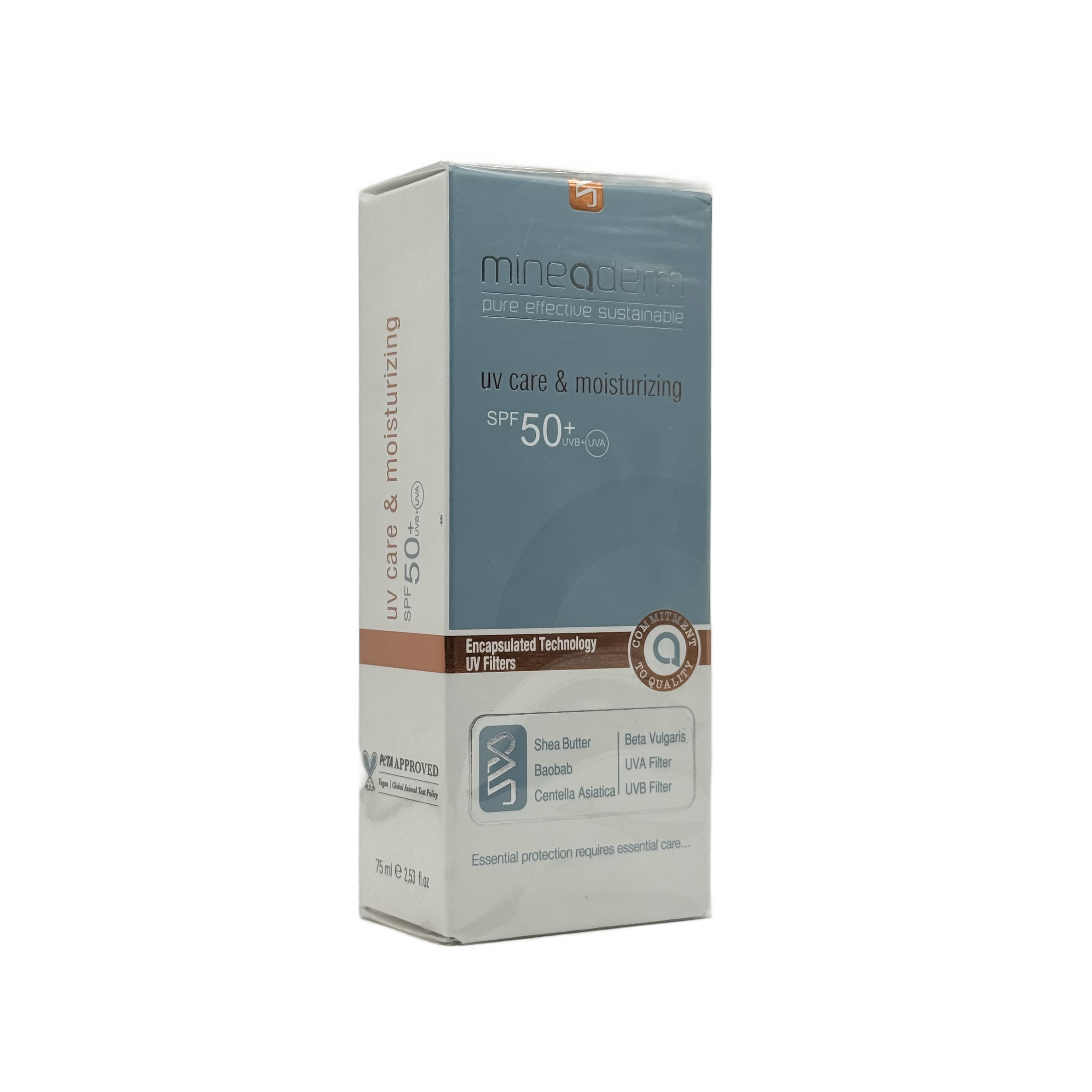 Mineaderm UV Moist SPF 50+ 75ml - مينيا ديرم يو في مويست SPF 50+ 75 مل