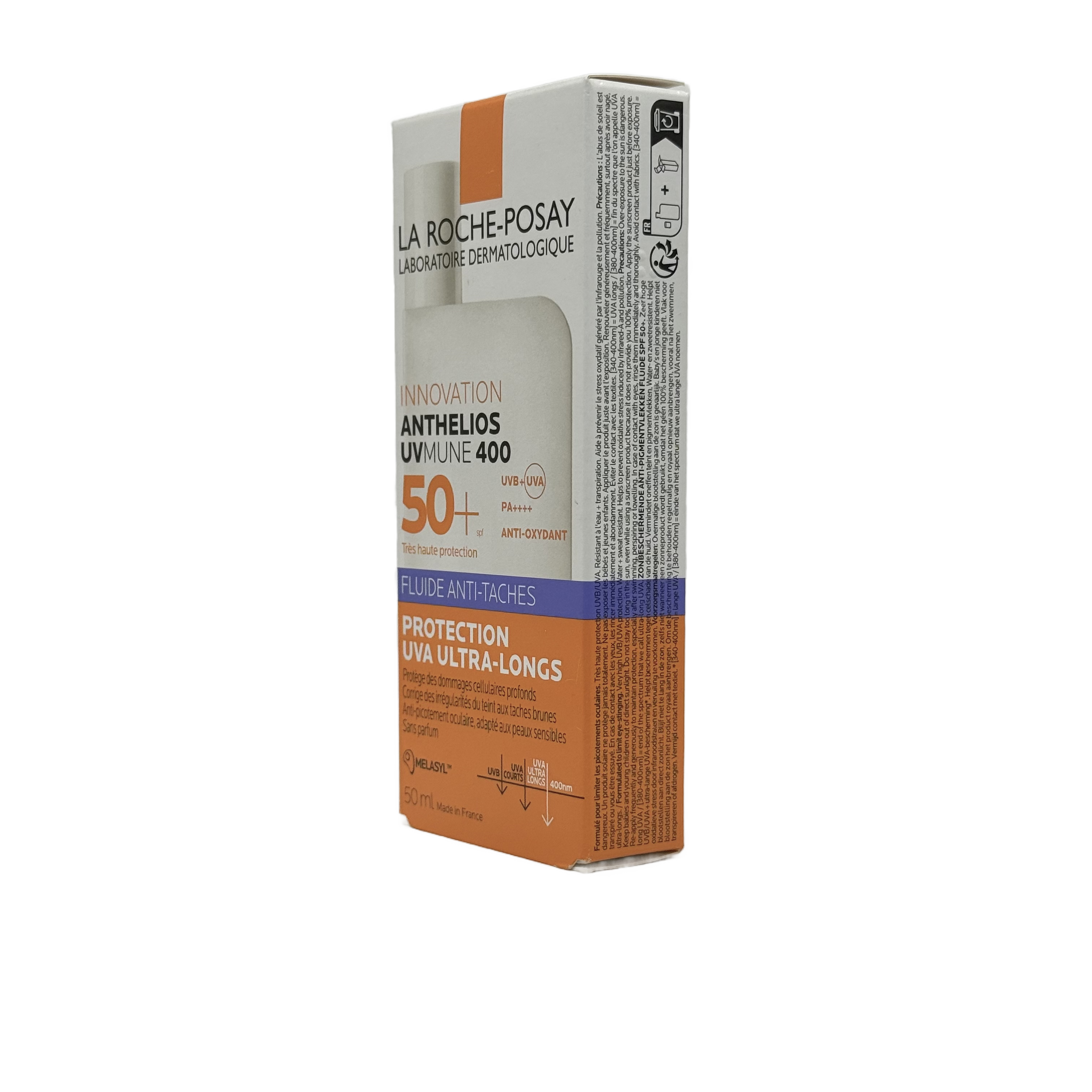La Roche Posay Anthelios UVMUNE 400 Fluide Anti Taches 50ml - لاروش بوزيه أنثيليوس يوفي ميون 400 فلويد مضاد للبقع 50 مل