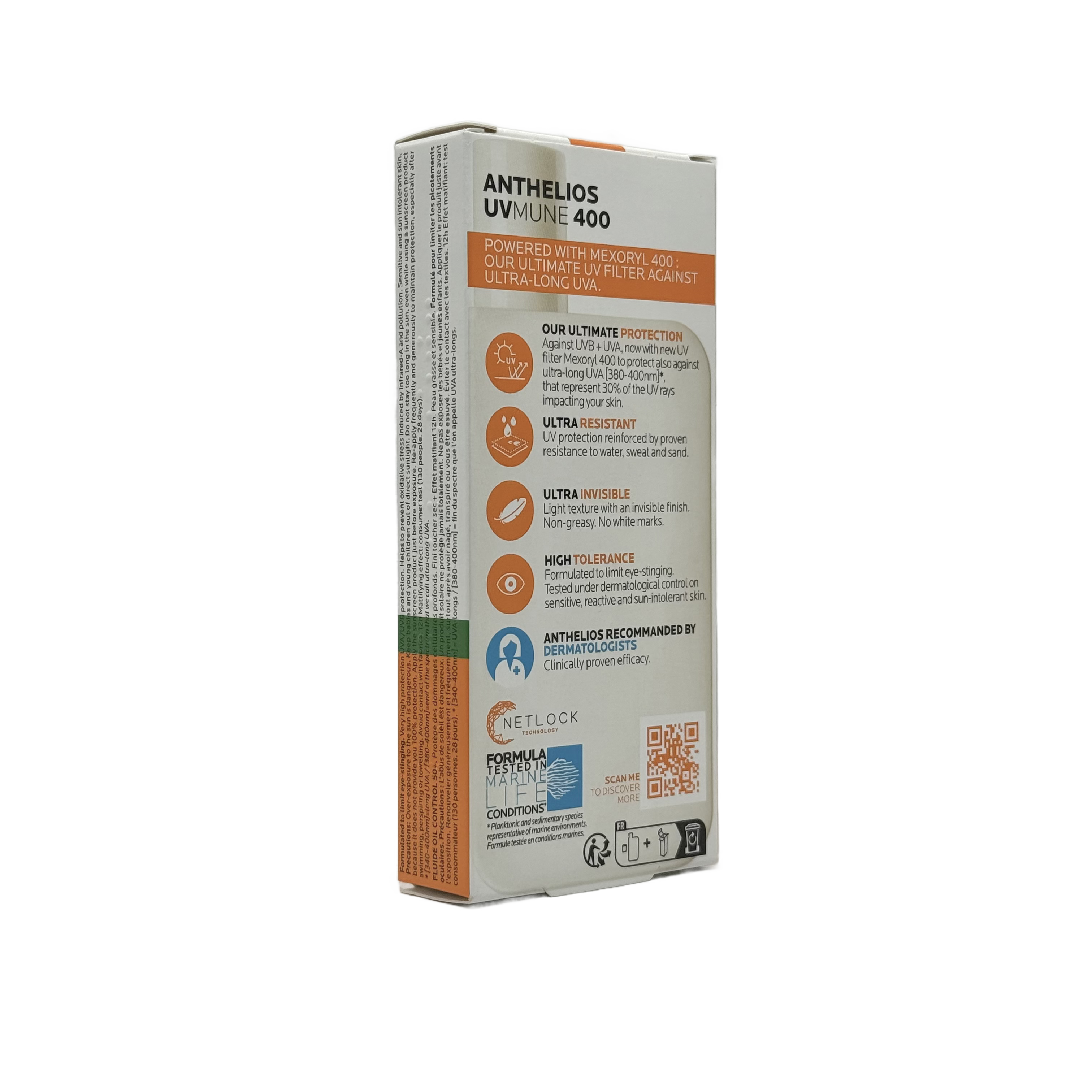 La Roche Posay Anthelios UVMUNE 400 Oil Control Fluid SPF50+ 50ml - لاروش بوزيه أنثيليوس يوفي ميون 400 أويل كنترول فلويد SPF50+ 50 مل