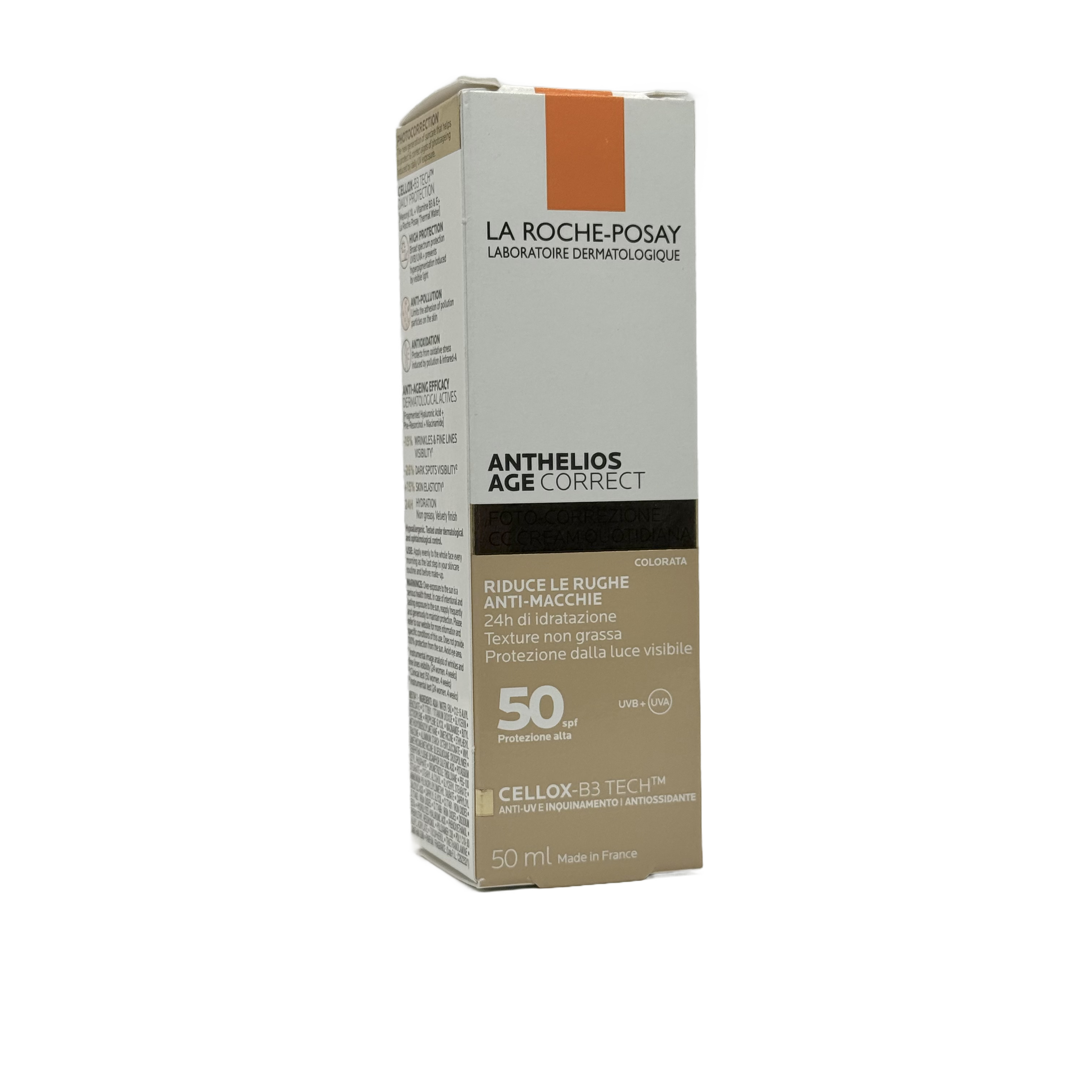 La Roche Posay Anthelios Age Correct SPF50 50ml - لاروش بوزيه أنثيليوس ايج كوركت SPF50 50 مل