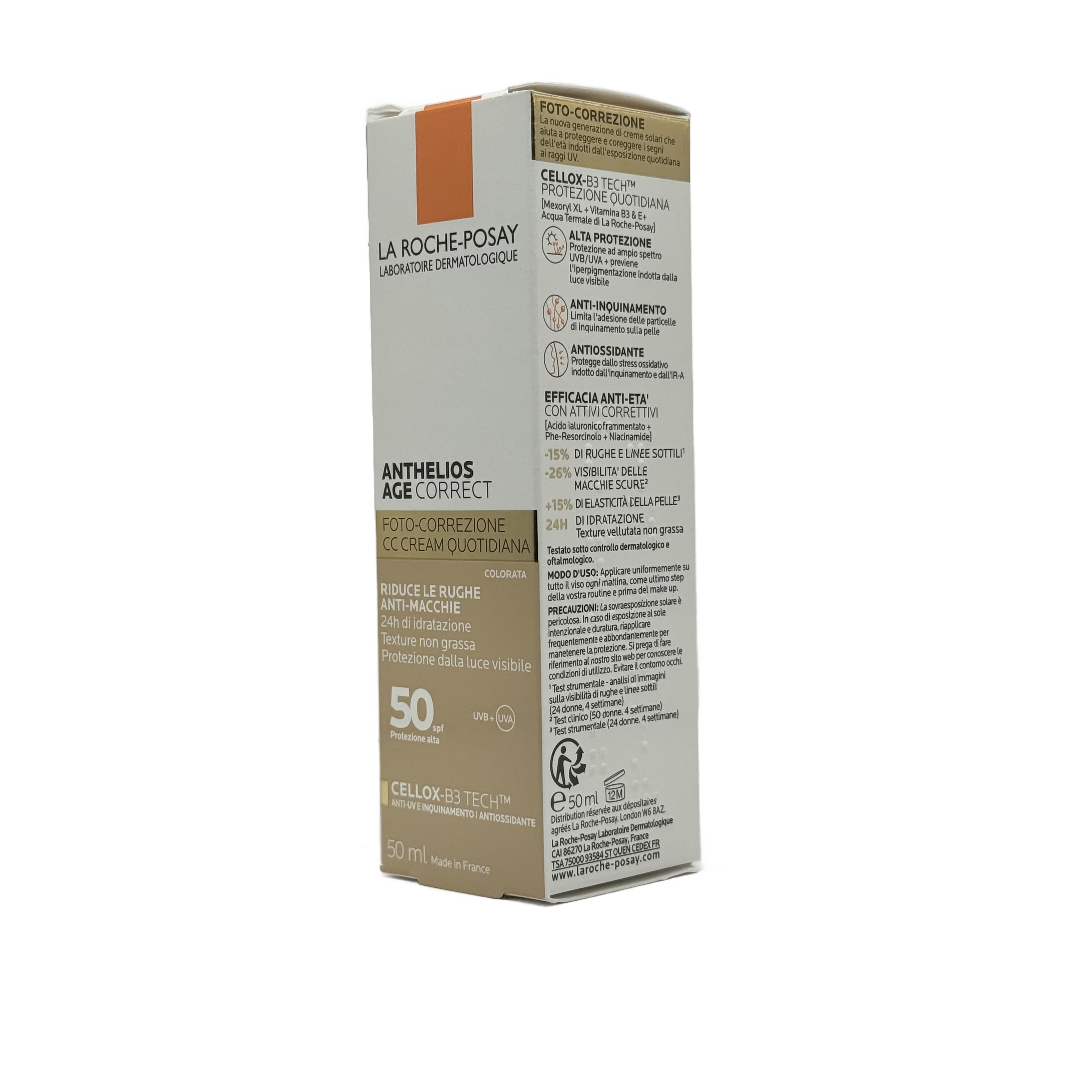 La Roche Posay Anthelios Age Correct SPF50 50ml - لاروش بوزيه أنثيليوس ايج كوركت SPF50 50 مل