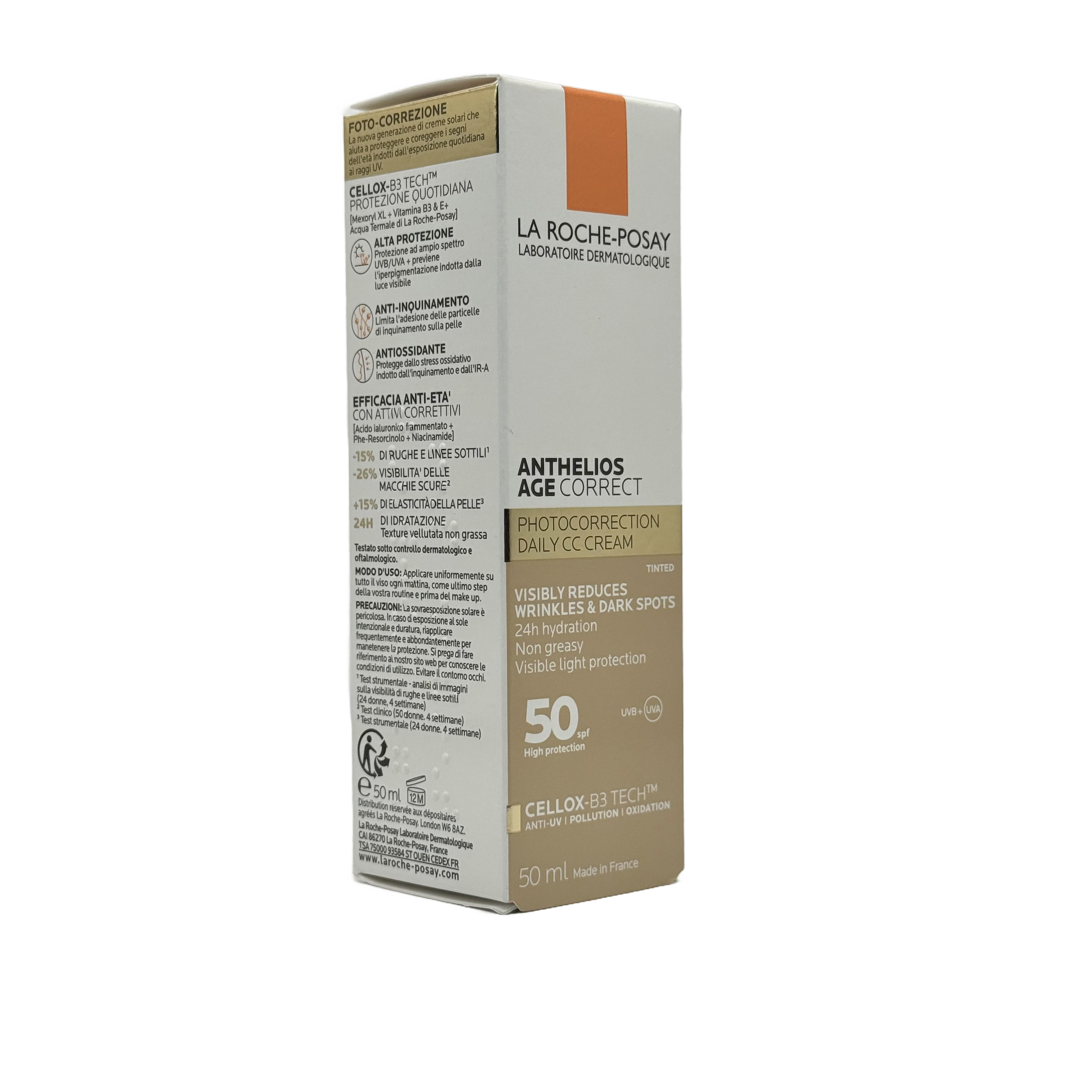 La Roche Posay Anthelios Age Correct SPF50 50ml - لاروش بوزيه أنثيليوس ايج كوركت SPF50 50 مل