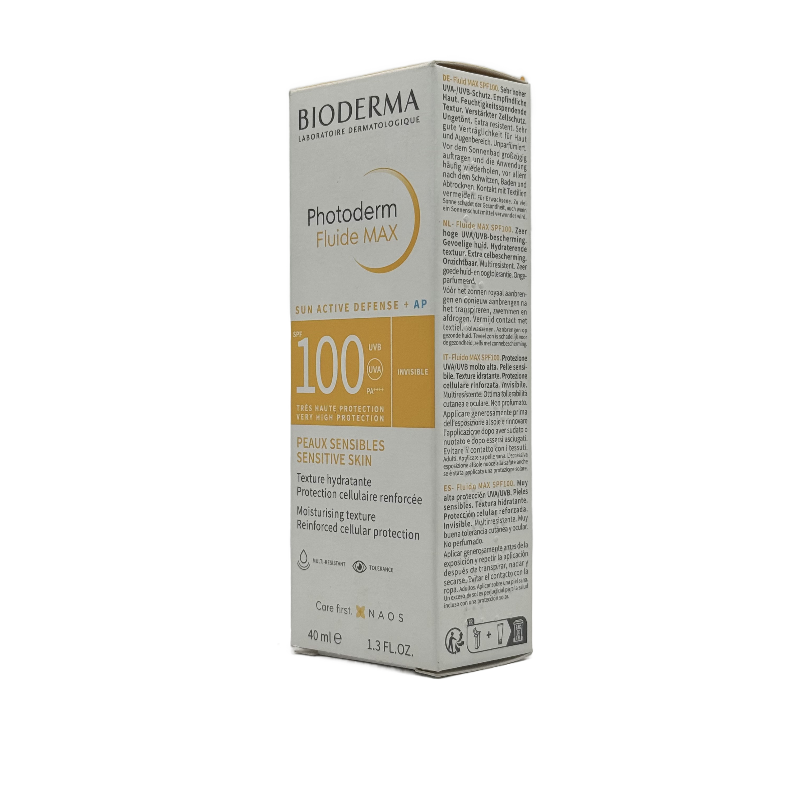 Bioderma Photoderm Fluide Max SPF100 40ml - بيوديرما فوتوديرم فلويد ماكس SPF100 40 مل