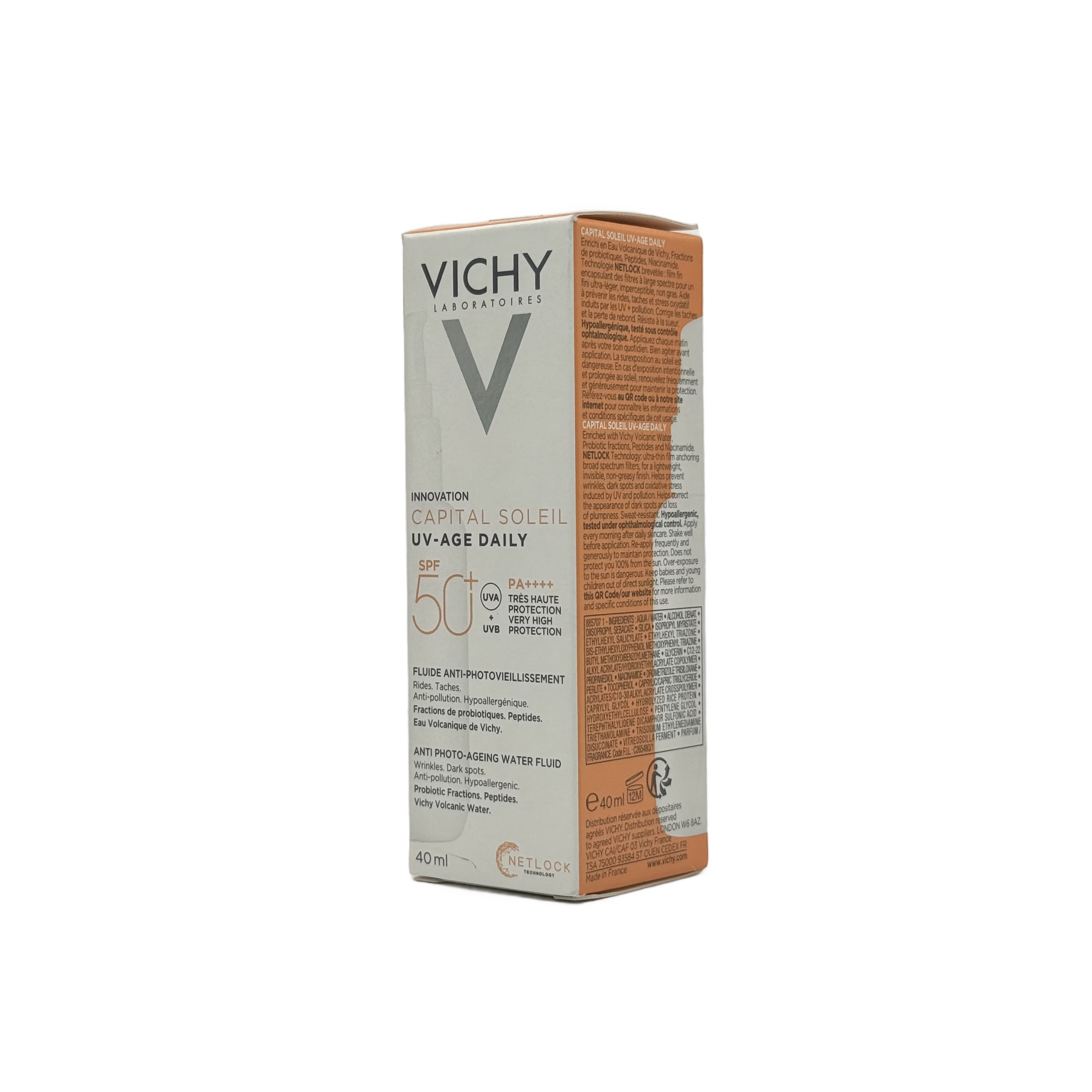 Vichy Capital Soleil UV Age Daily SPF50 40ml - فيشي كابيتال سولاي يو في ايج ديلي SPF50 40 مل