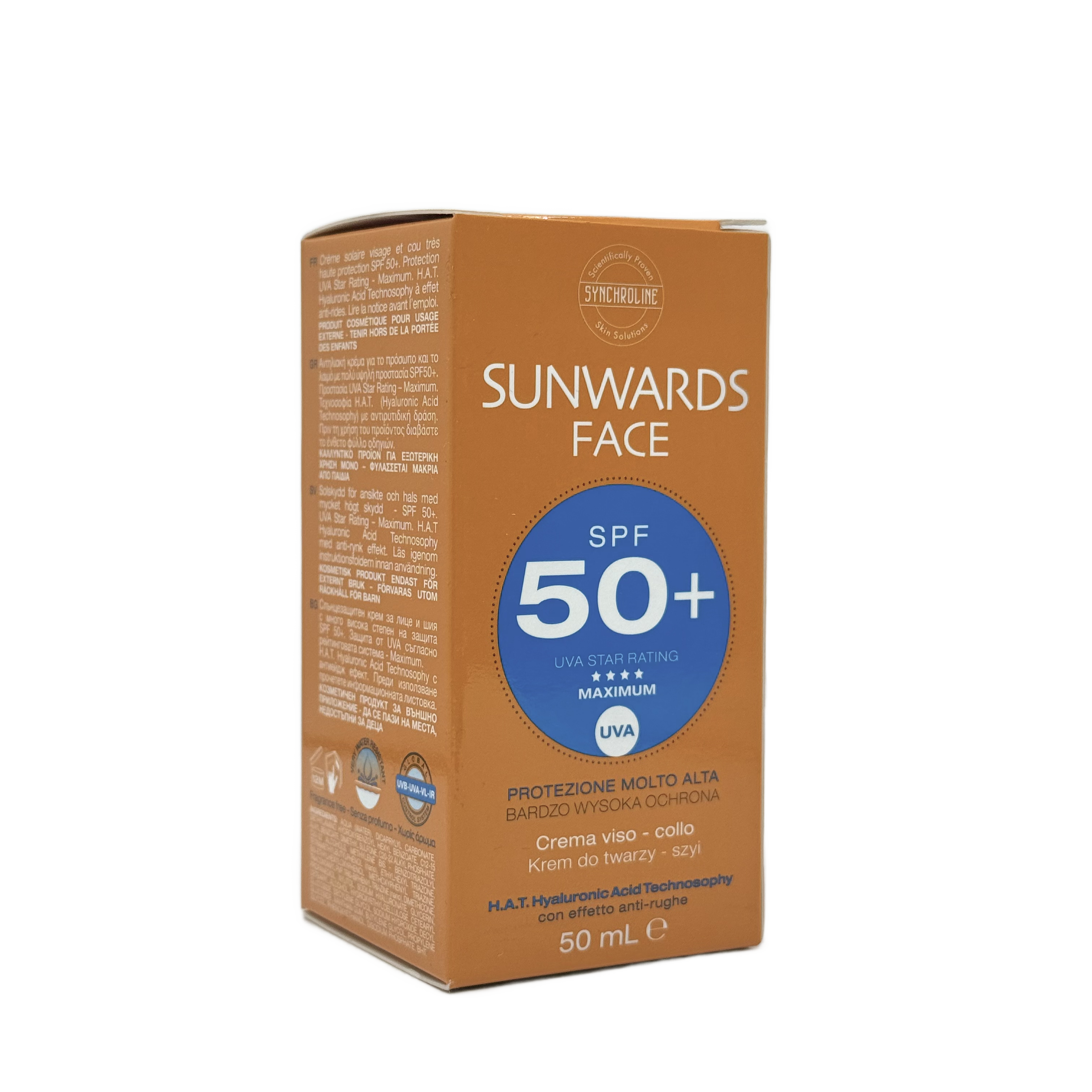 Synchroline Sunwards Face SPF50+ 50ml - سينكرولاين صن واردز للوجه SPF50+ 50 مل