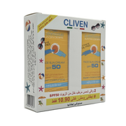 Cliven Suntan Desire Antiage Face Sun Cream SPF50 50ml - كليفن صن تان ديزاير كريم واقي شمس للوجه مضاد للتجاعيد SPF50 50 مل
