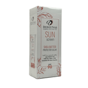 Doslunas Sunscreen Cream SPF90 Shea Butter 130ml - دوسلوناس كريم واقي شمس SPF90 بزبدة الشيا 130 مل