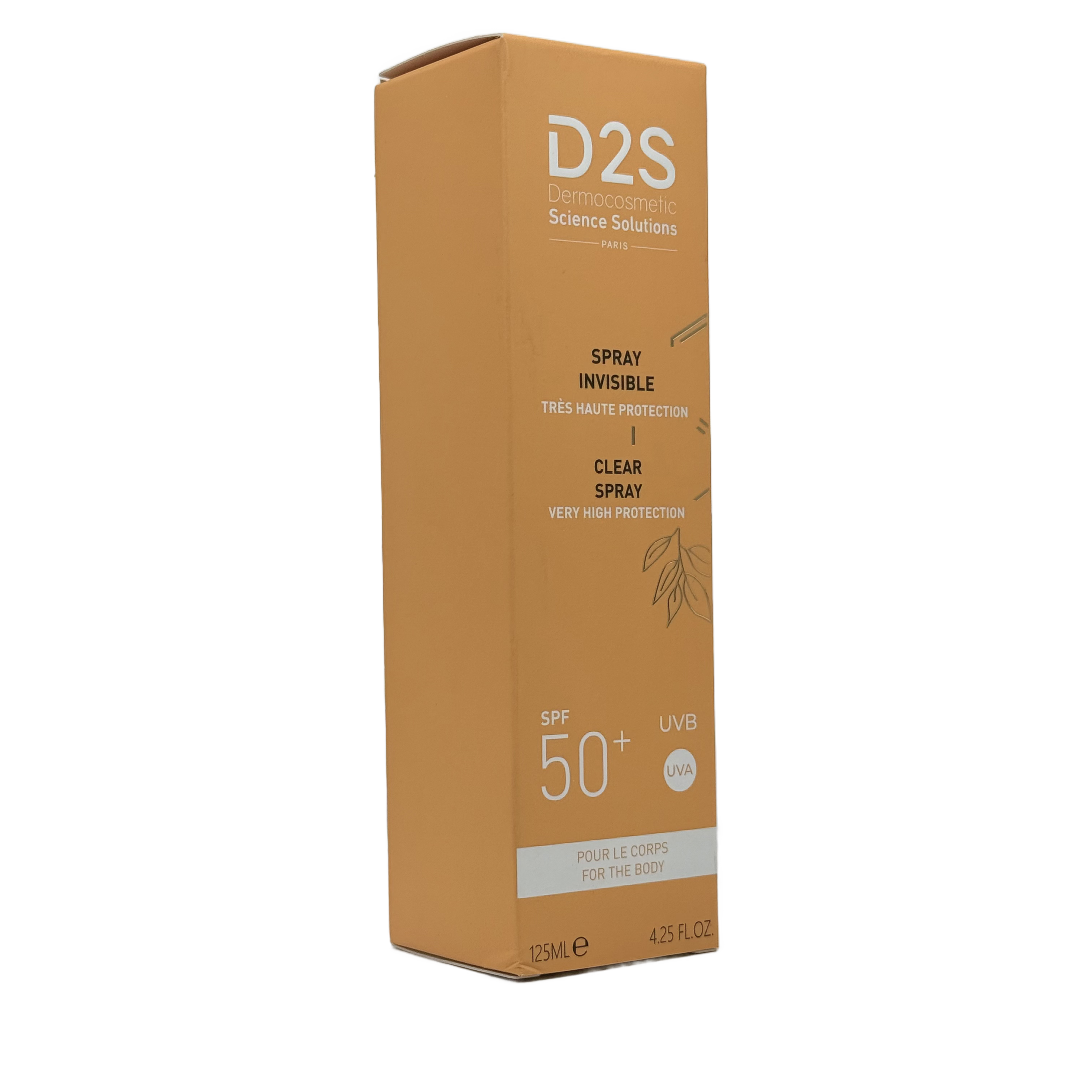 D2S Spray SPF50+ 125ml - دي تو اس سبراي واقي شمس SPF50+ 125 مل