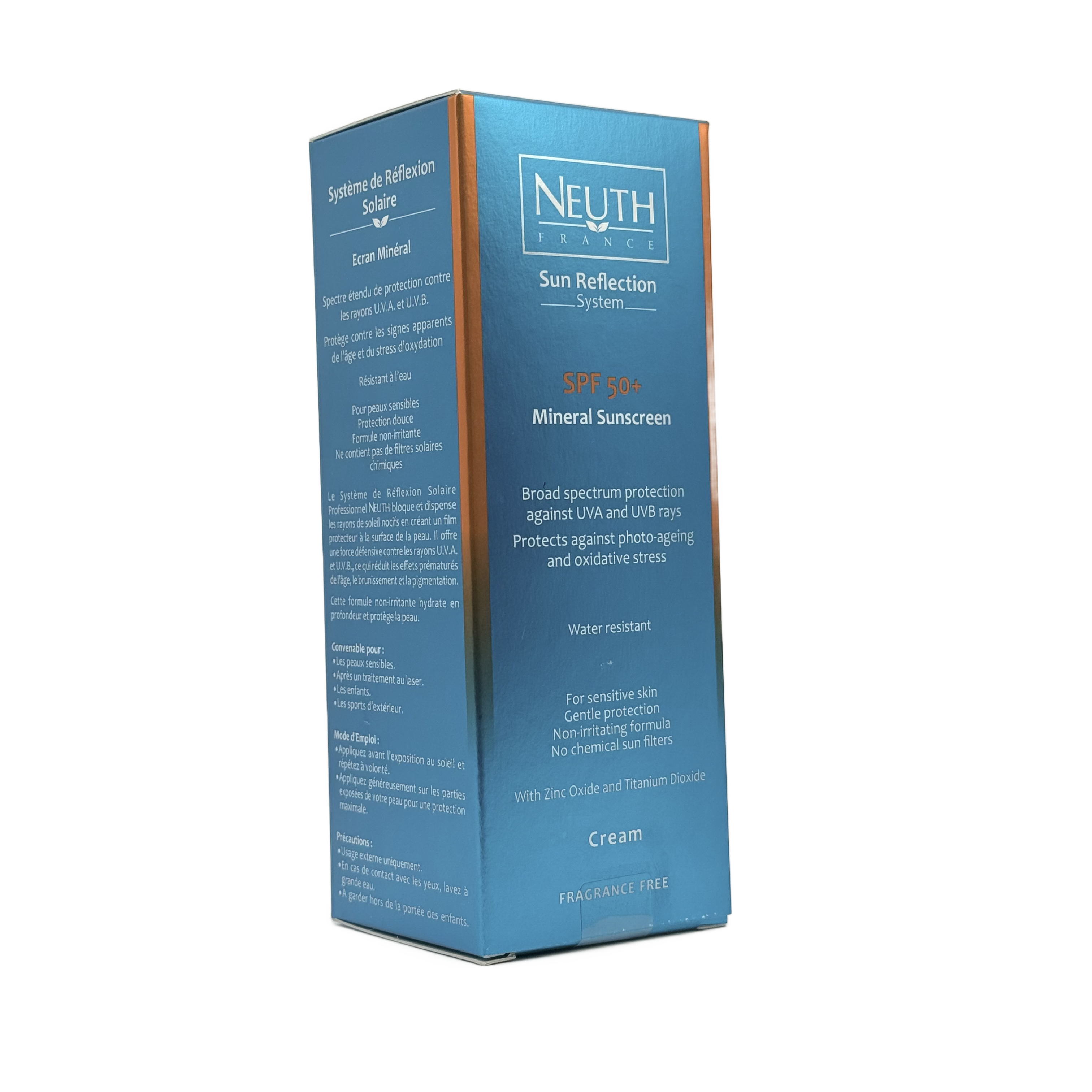 Neuth Sun Reflection Mineral SPF50+ Cream 50ml - نيوث صن ريفليكشن مينيرال كريم SPF50+ 50 مل
