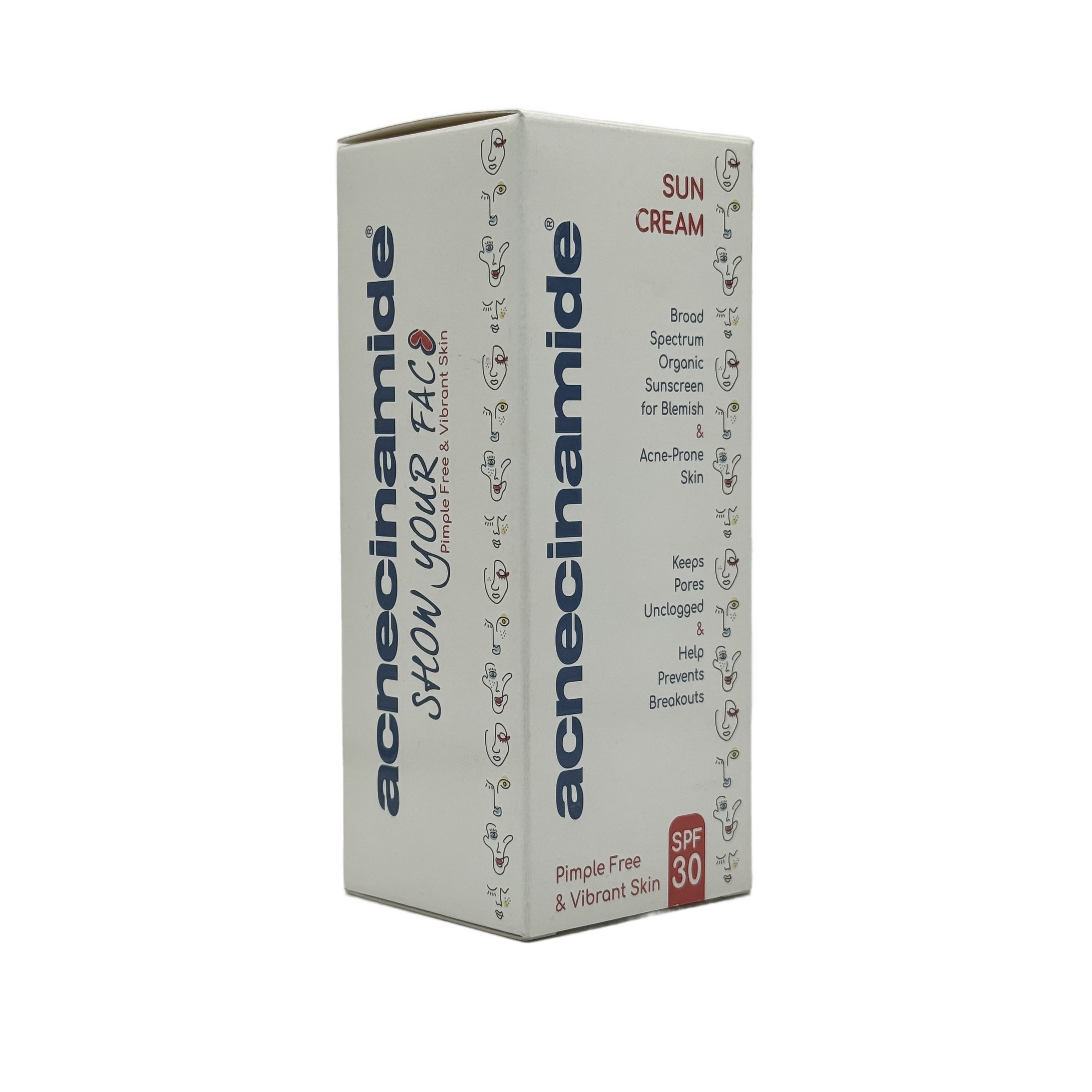 Acnecinamide Sun Cream SPF30 100ml - أكنيسيناميد كريم واقي شمس SPF30 100 مل