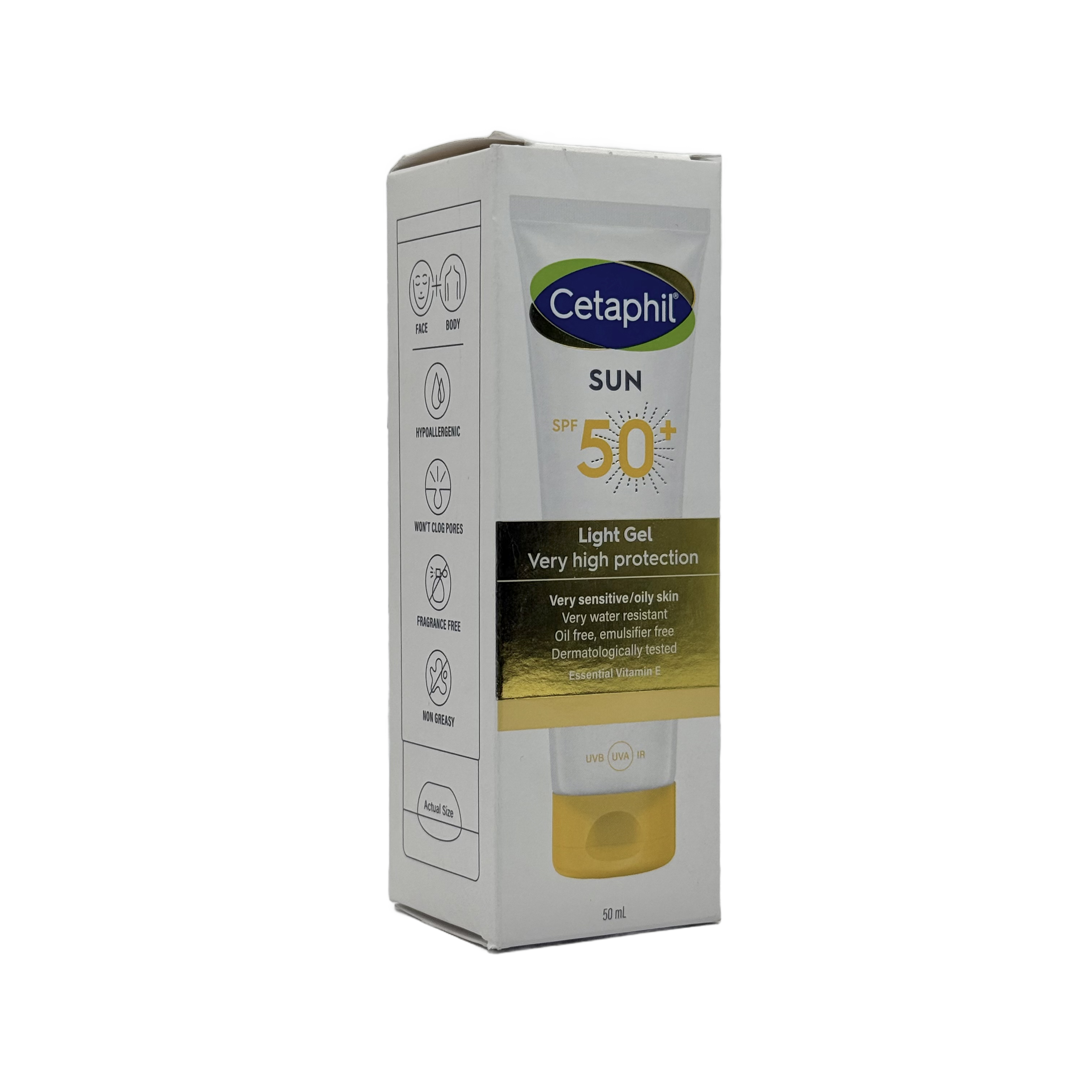 Cetaphil Sunblock Light Gel SPF50+ 50ml - سيتافيل صن بلوك لايت جل SPF50+ 50 مل