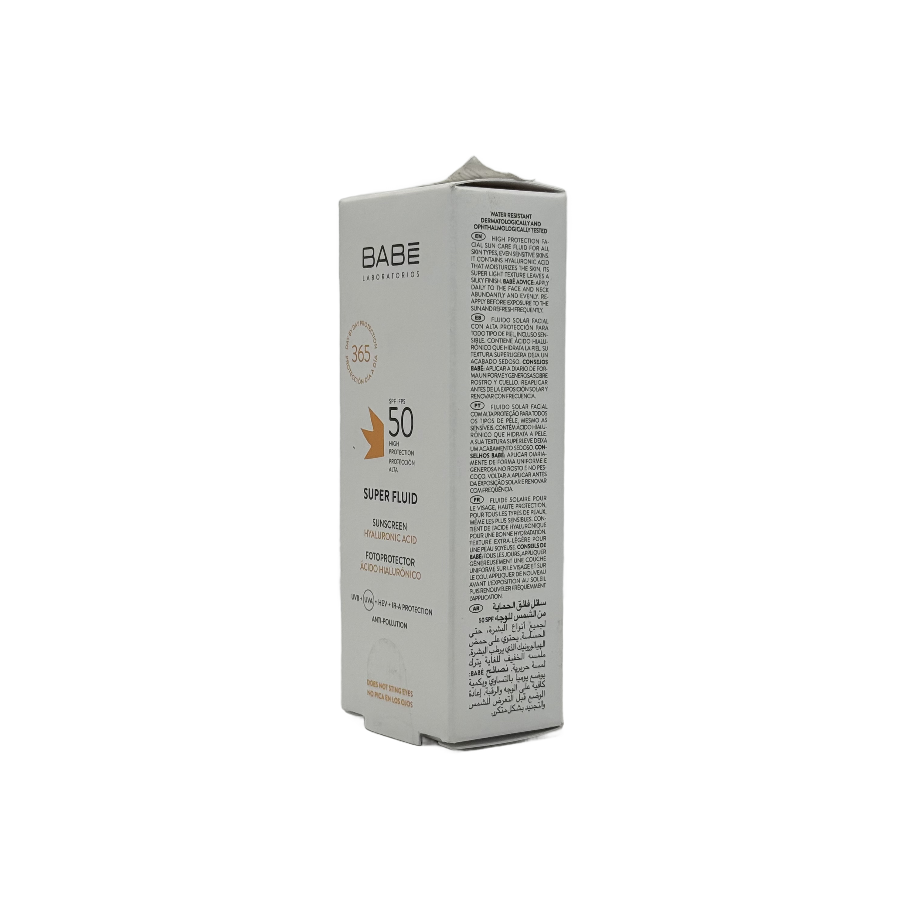 Babe Super Fluid Sunscreen SPF50 50ml - بيبي سوبر فلويد واقي شمس SPF50 50 مل