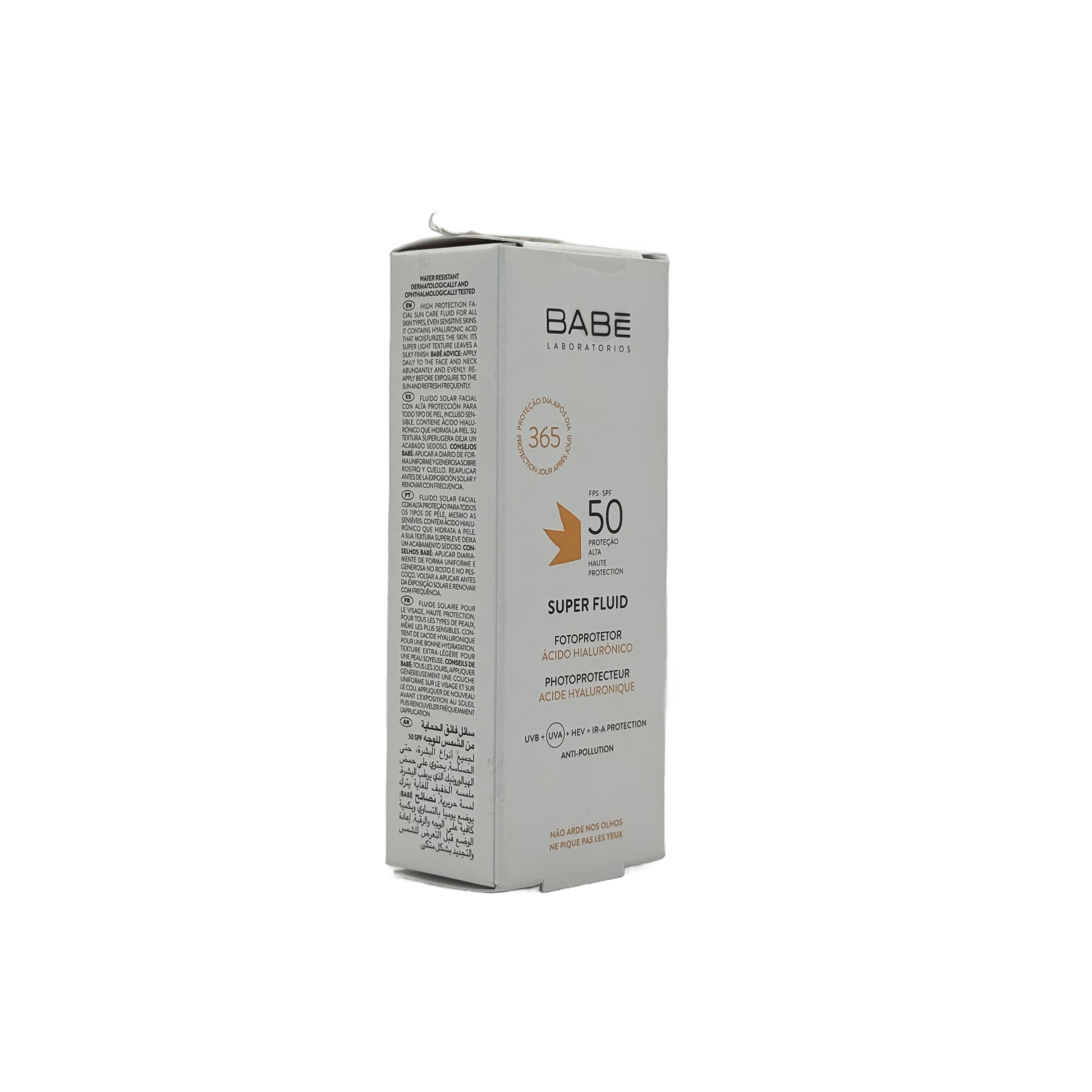 Babe Super Fluid Sunscreen SPF50 50ml - بيبي سوبر فلويد واقي شمس SPF50 50 مل