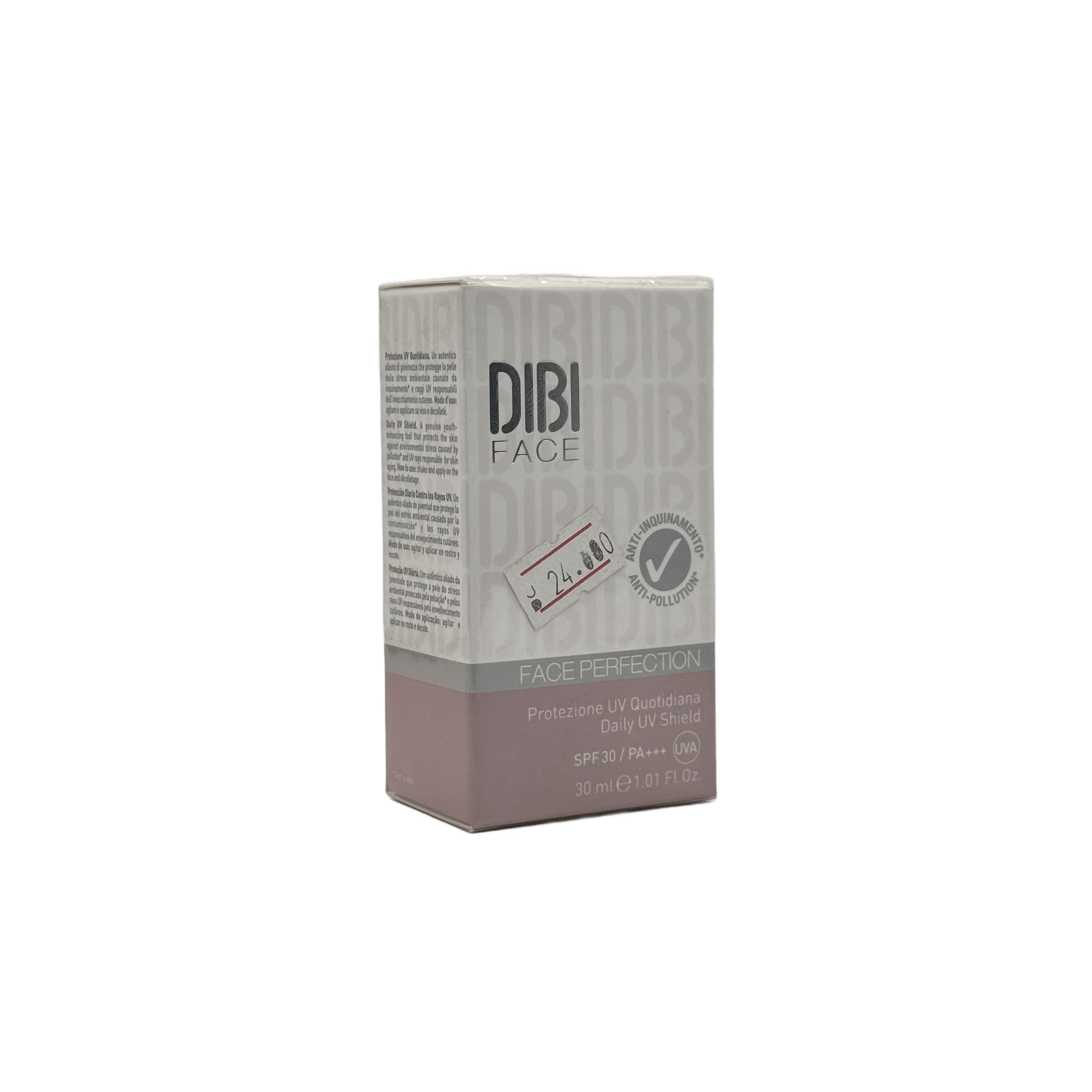DIBI Face Perfection Daily UV Protection SPF30 PA+++ 30ml - ديبي فيس بيرفكشن ديلي يو في بروتكشن SPF30 PA+++ 30 مل