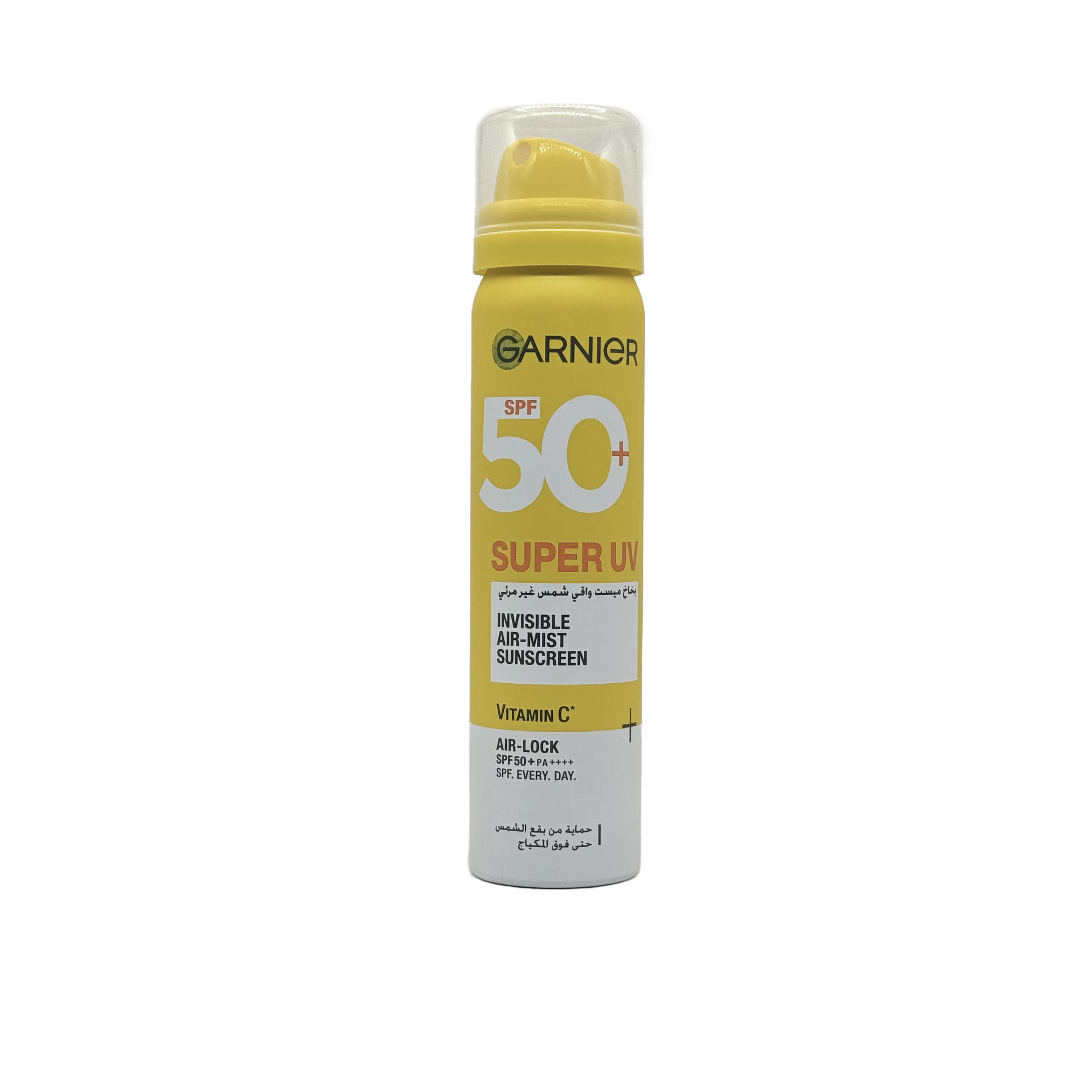 Garnier Super UV Invisible Air Mist SPF50+ 75ml - غارنييه سوبر يو في انفيزيبل اير ميست SPF50+ 75 مل