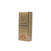 Dehanso Sunblock Tinted Cream For Oily Skin 50ml - ديهانو صن بلوك كريم ملون للبشرة الدهنية 50 مل