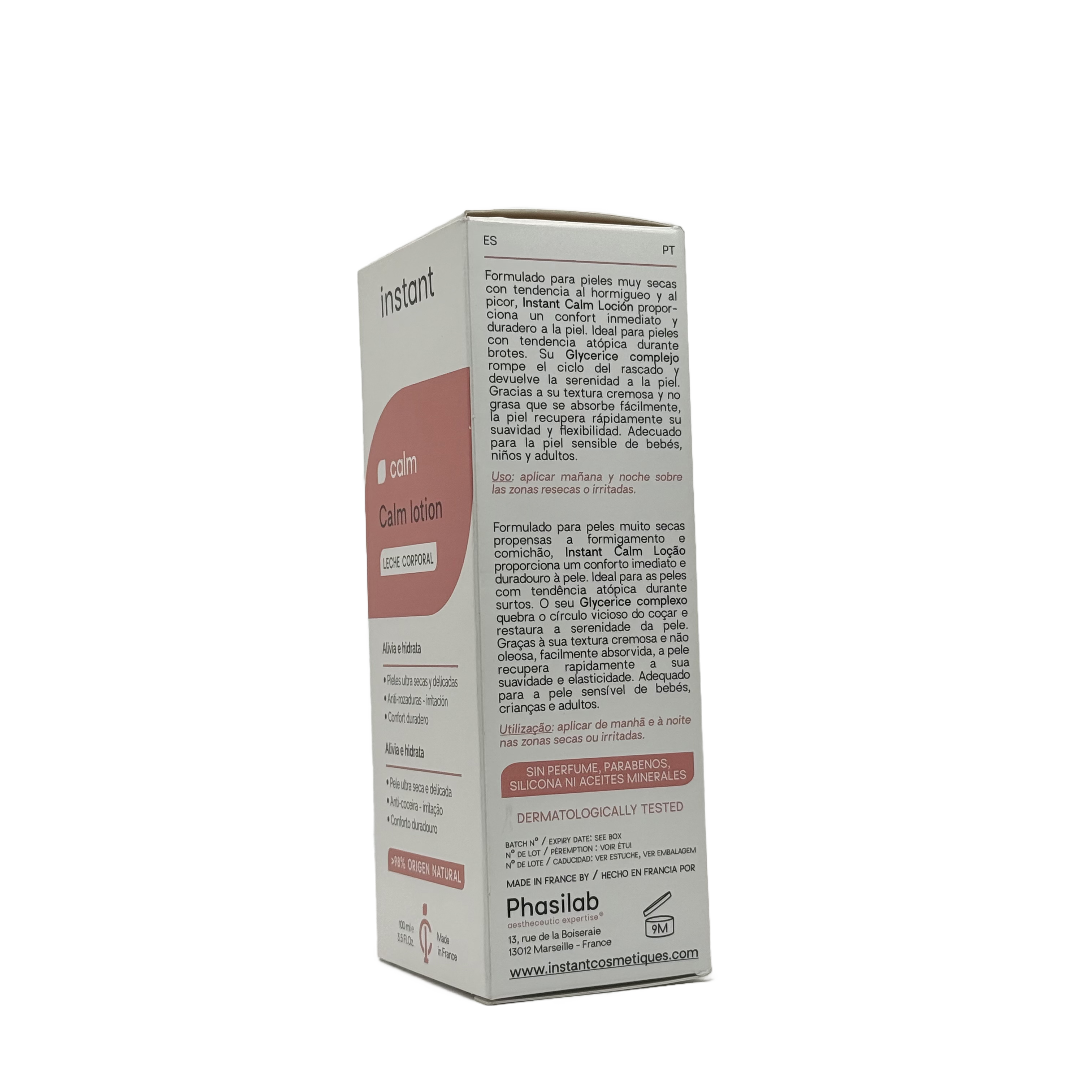 Phasilab INSTANT CALM LOTION 100ml - فاسيلاب إنستانت كالم لوشن 100مل