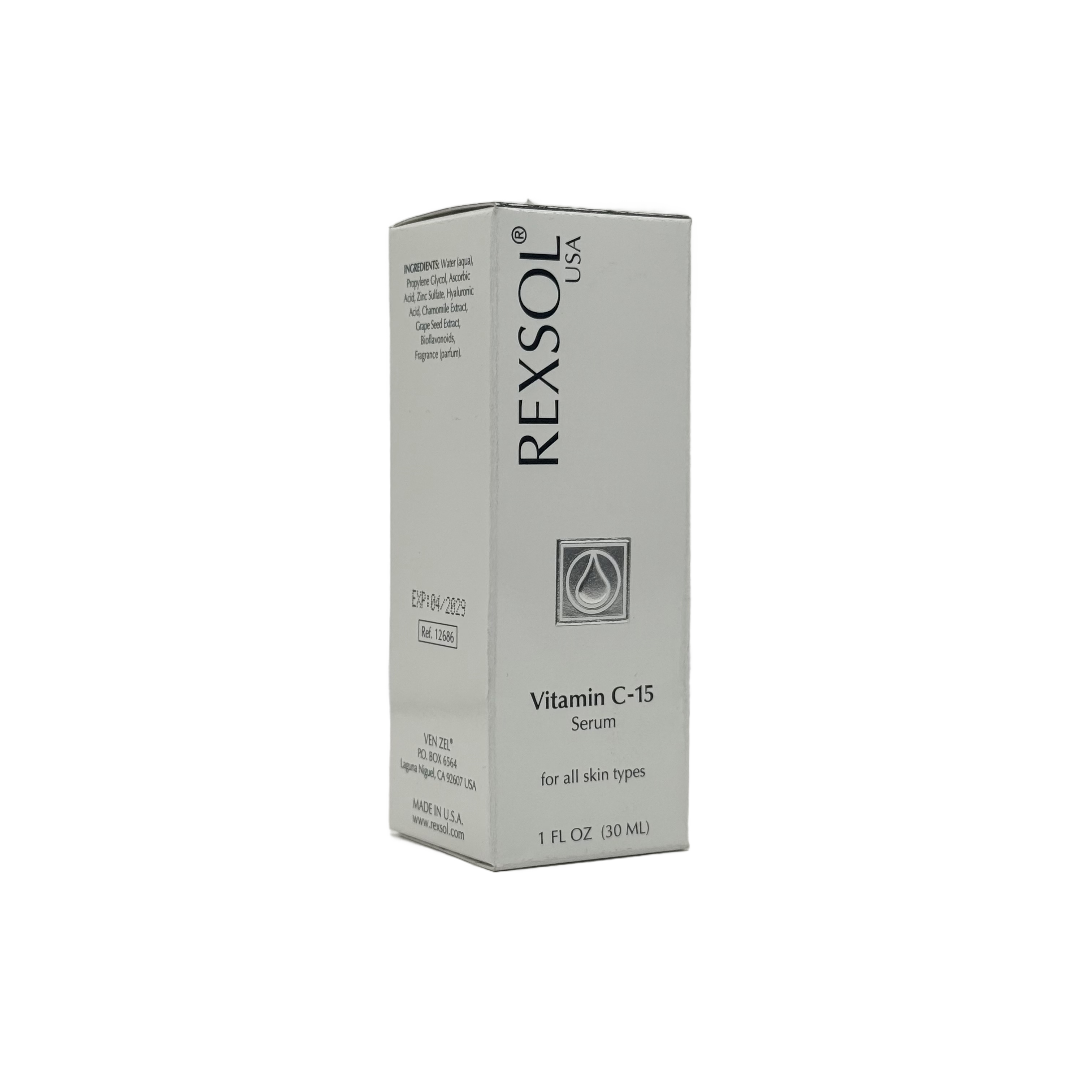 Rexsol Vitamin C 15 Serum 30ml - ريكسول فيتامين سي 15 سيروم 30مل