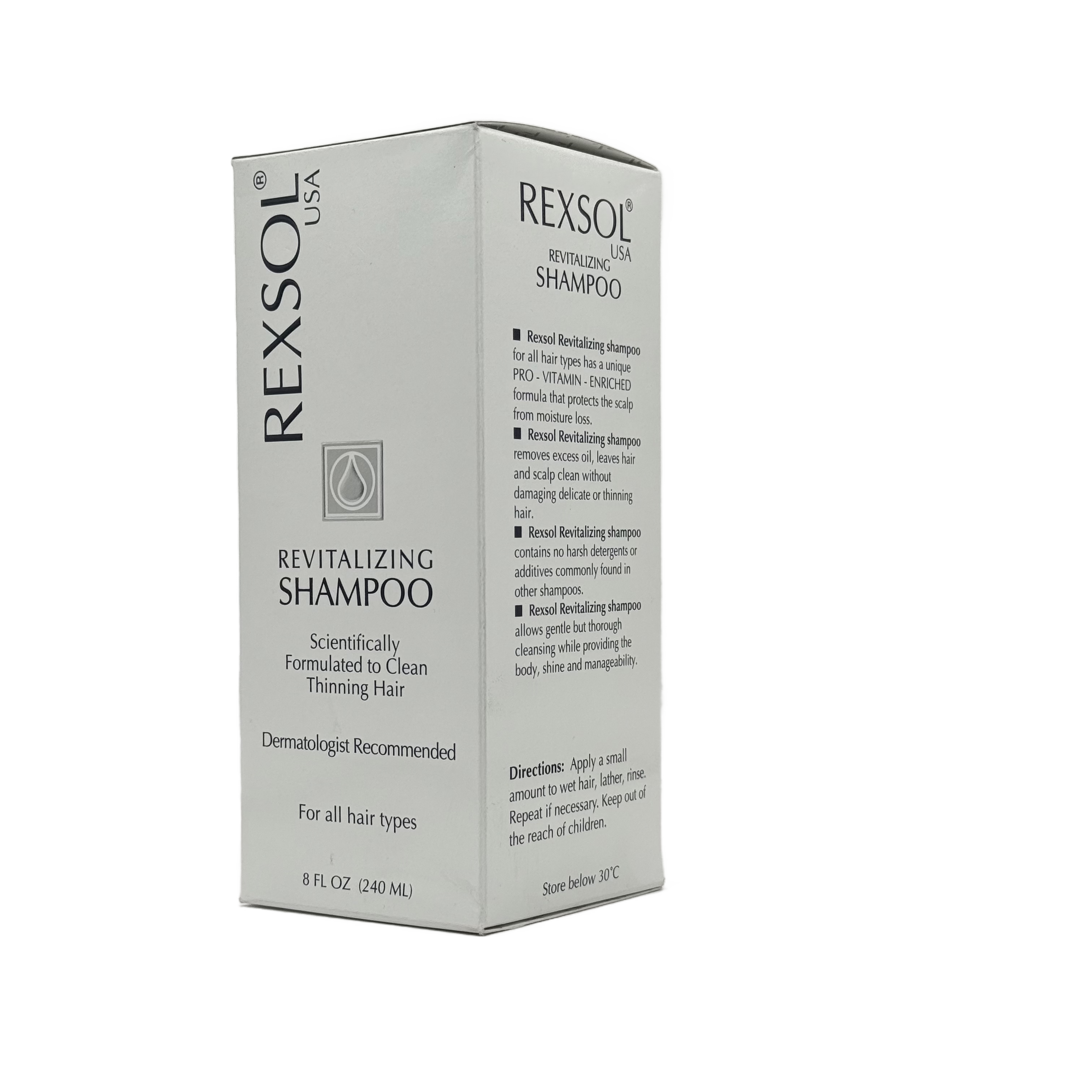 Rexsol Revitalizing Shampoo 240ml - ريكسول ريفايتالايزينغ شامبو 240مل