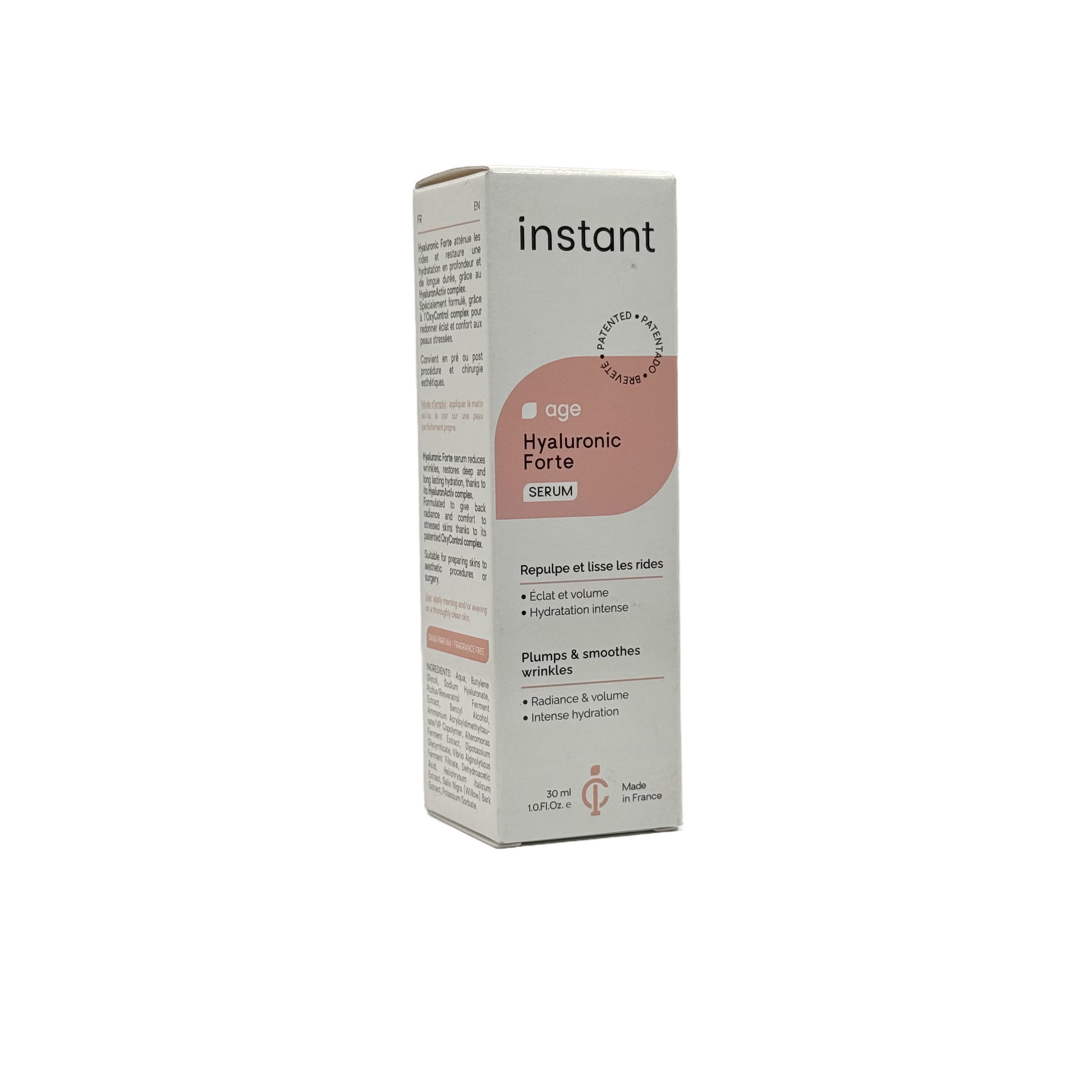 Phasilab Instant Age Hyaluronic Forte Serum 30ml - فاسيلاب إنستانت إيج هيالورونيك فورت سيروم 30مل
