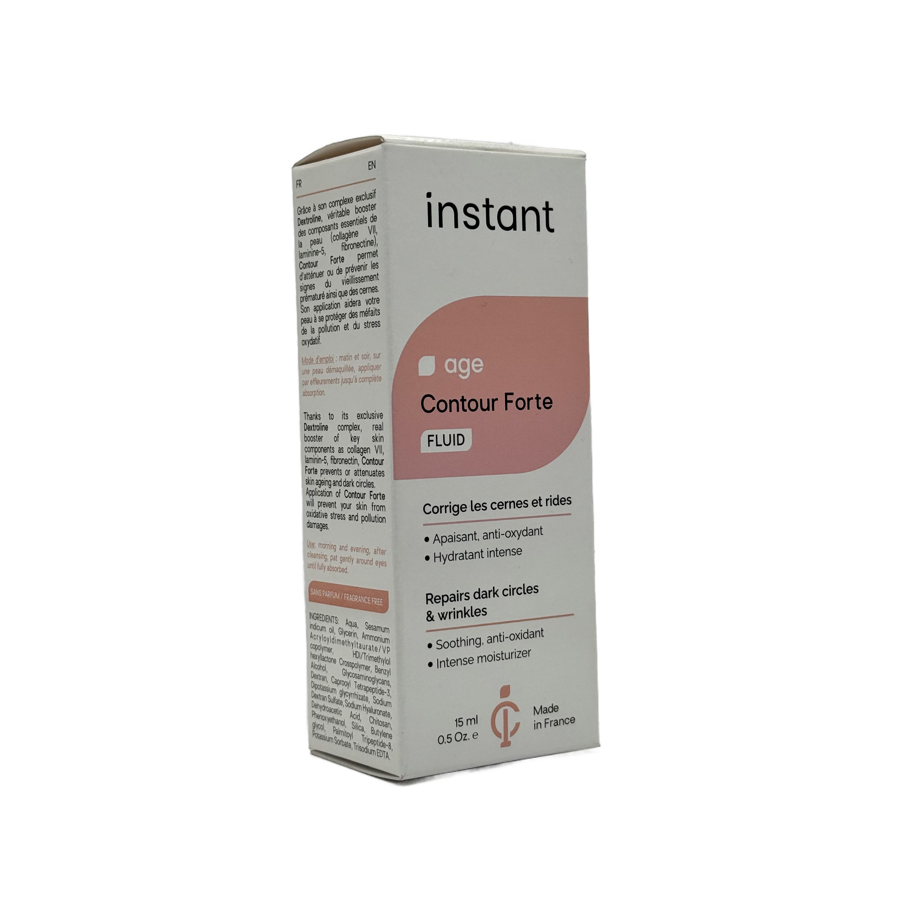 Phasilab Instant Age Contour Forte Fluid 15ml - فاسيلاب إنستانت إيج كونتور فورت فلويد 15مل