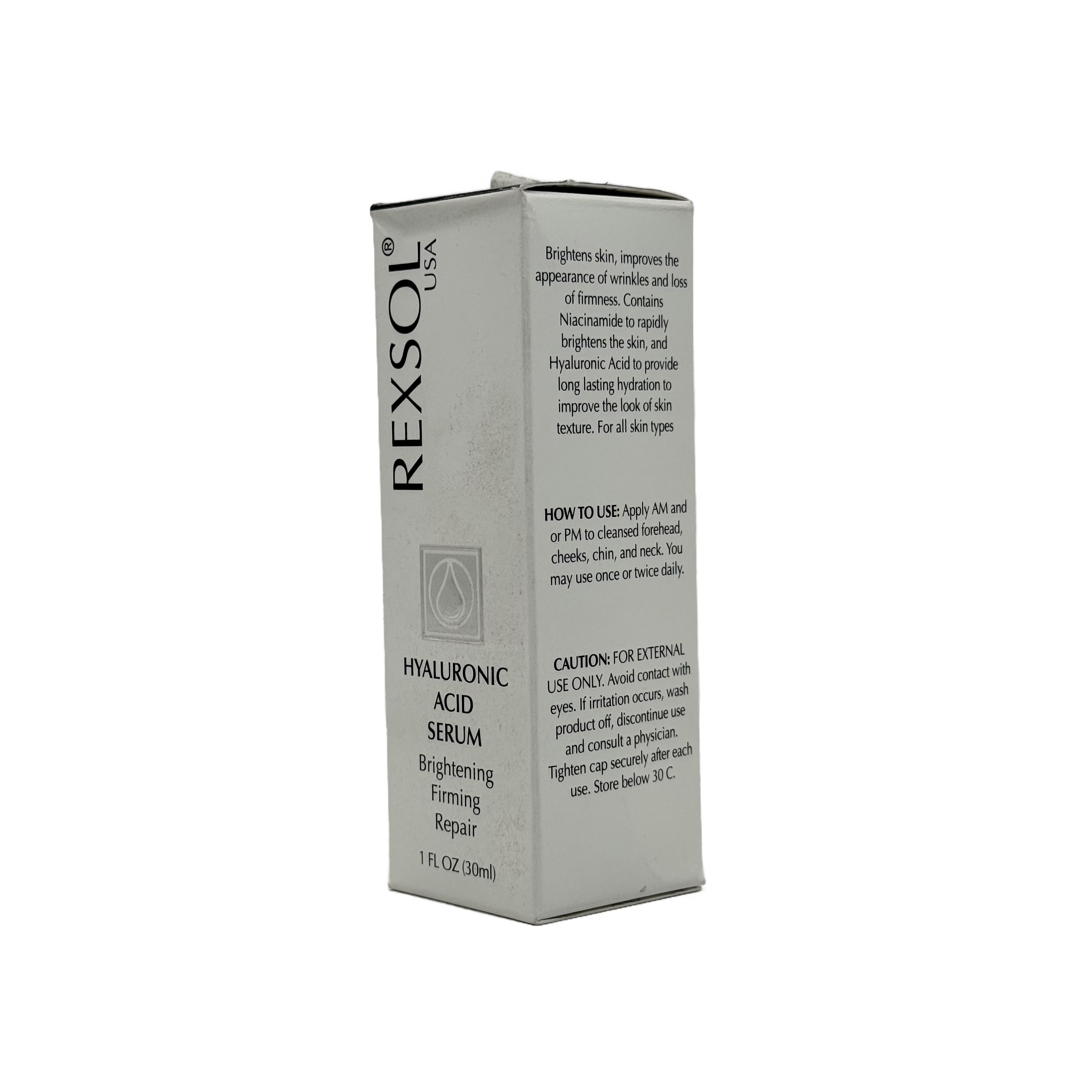 REXSOL HYALURONIC ACID SERUM 30 ml - ريكسول هيالورونيك أسيد سيروم 30مل
