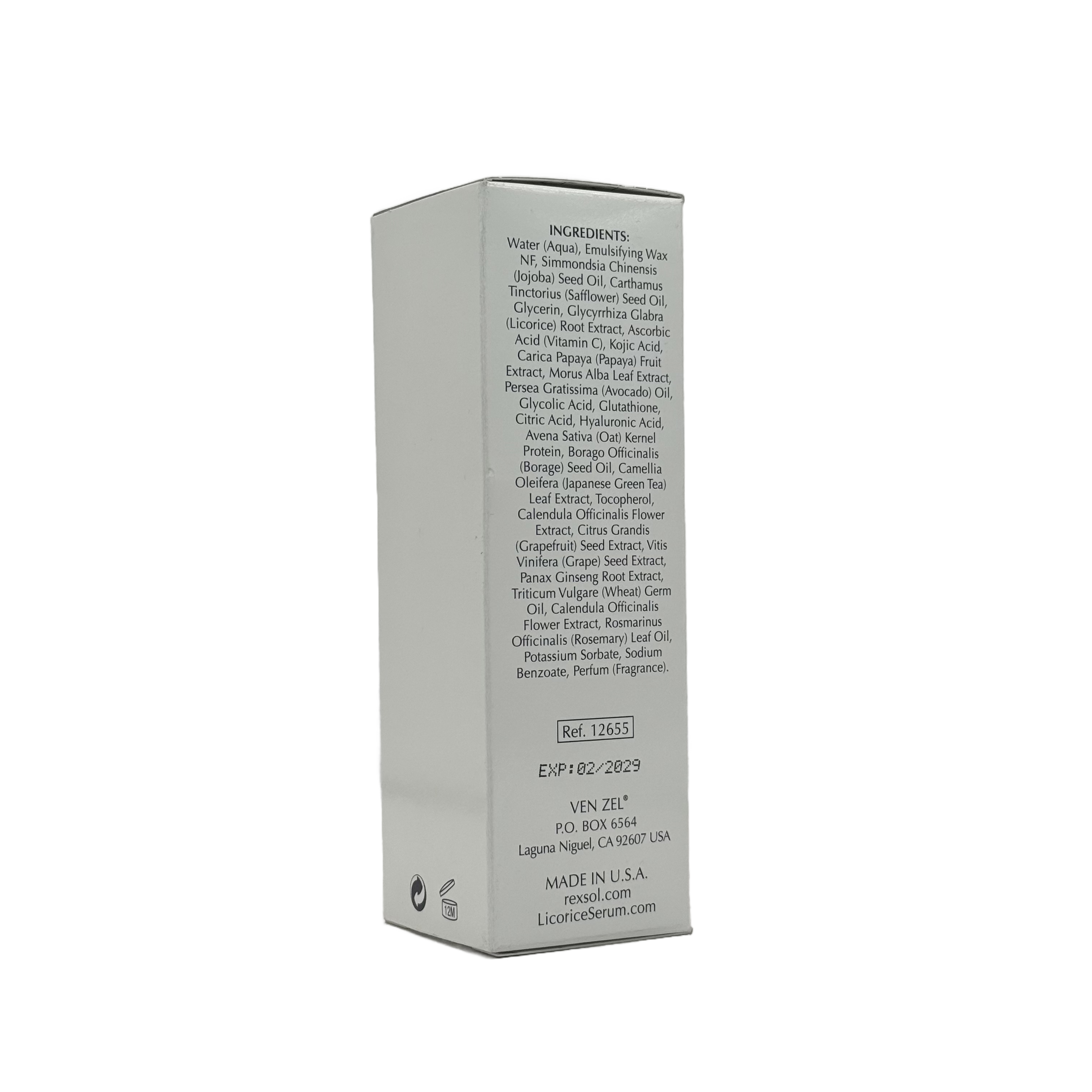 REXSOL LICORICE CREAM ADVANCED NATURAL SKIN WHITENING 60 g - ريكسول ليكوريس كريم تفتيح طبيعي متطور 60غ