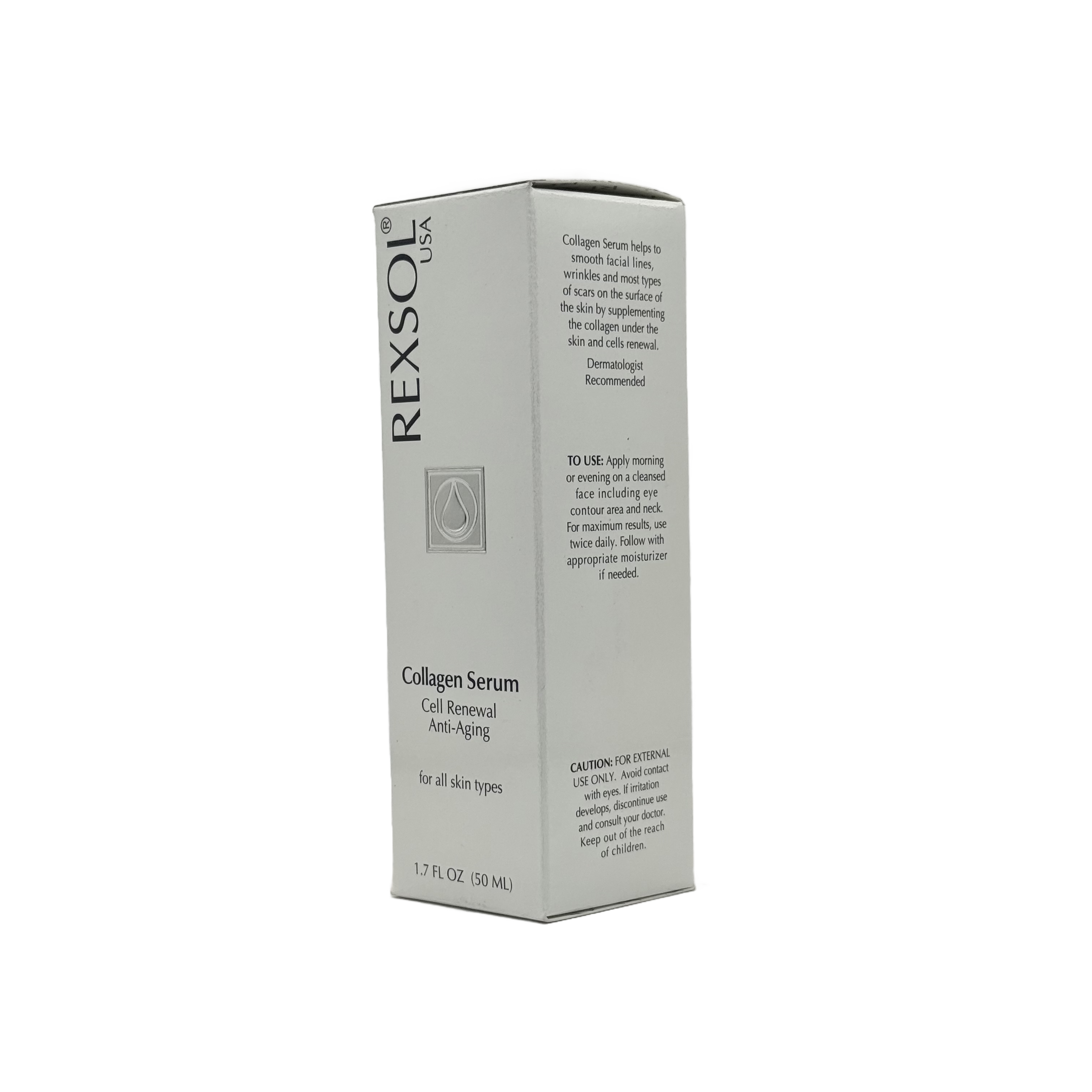 REXSOL COLLAGEN SERUM CELL RENEWAL ANTI-AGING 50 ml - ريكسول كولاجين سيروم تجديد الخلايا مضاد للشيخوخة 50مل