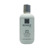 REXSOL AHA WASH FAICIAL CLEANSER FOAMING GEL 240ml - ريكسول اي اتش ايه واش منظف رغوي جل للوجه 240مل