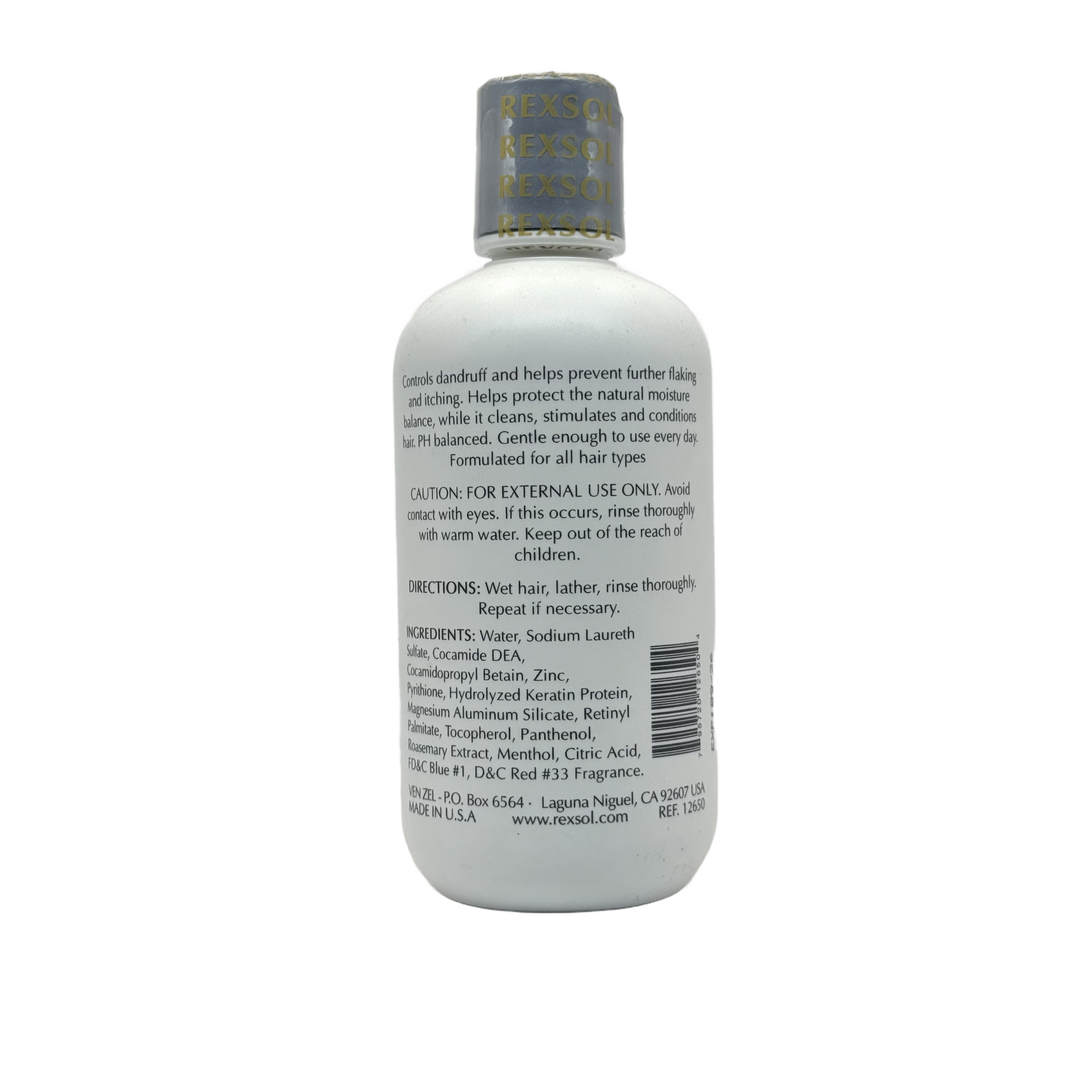 REXSOL DANDRUFF CONTROL 240ml - ريكسول داندرَف كنترول 240مل