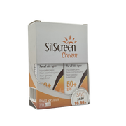 Silscreen Sunblock Spf 50+ Cream 50 g + Buy 1 Get 60% Off Second Piece - سيلسكرين صن بلوك SPF 50+ كريم 50غ + اشتري 1 واحصل على خصم 60% على القطعة الثانية