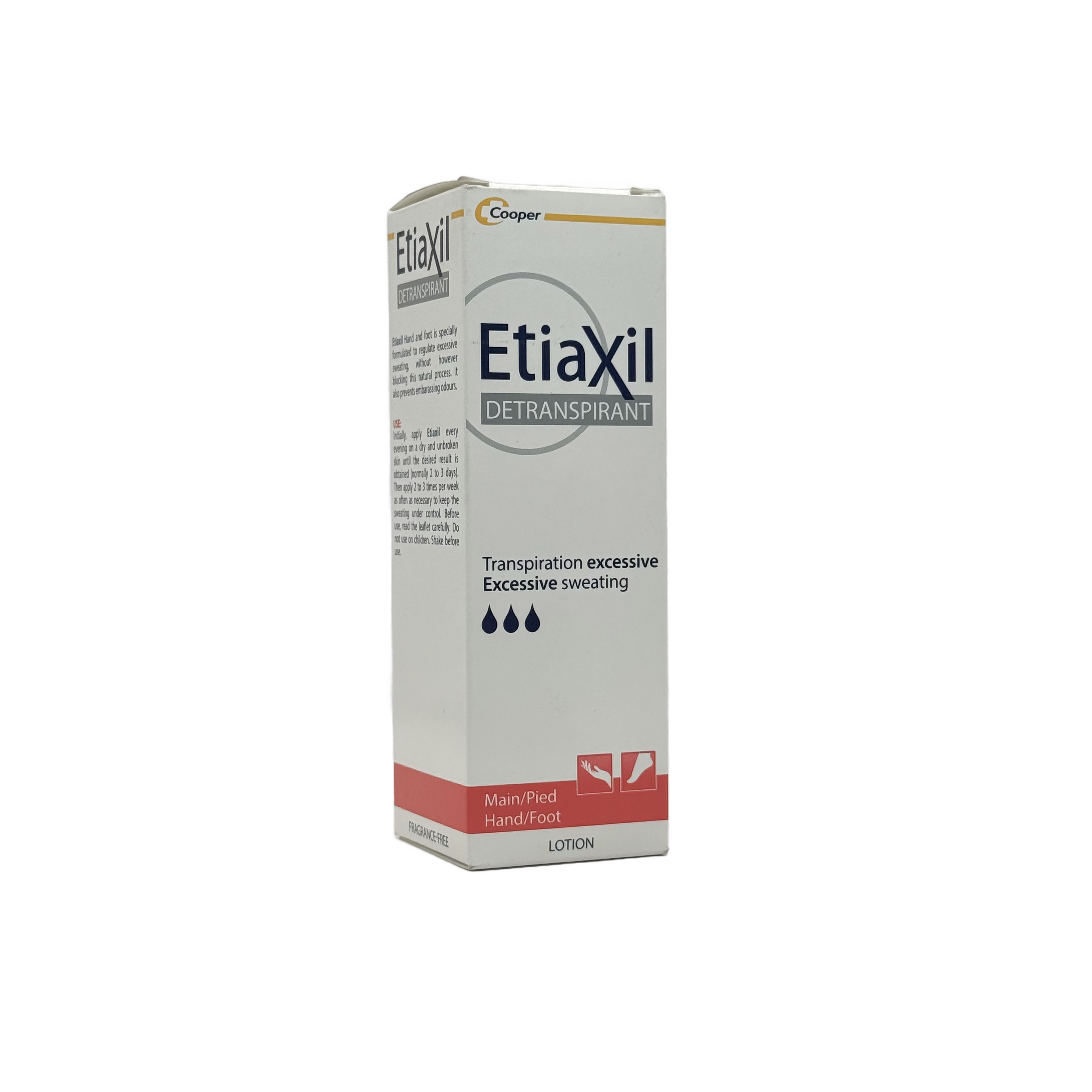 Etiaxil Hand/Foot Anti Perspirant Lotion 100ml - إيتياكسيل لوشن مضاد للتعرق لليدين والقدمين 100مل