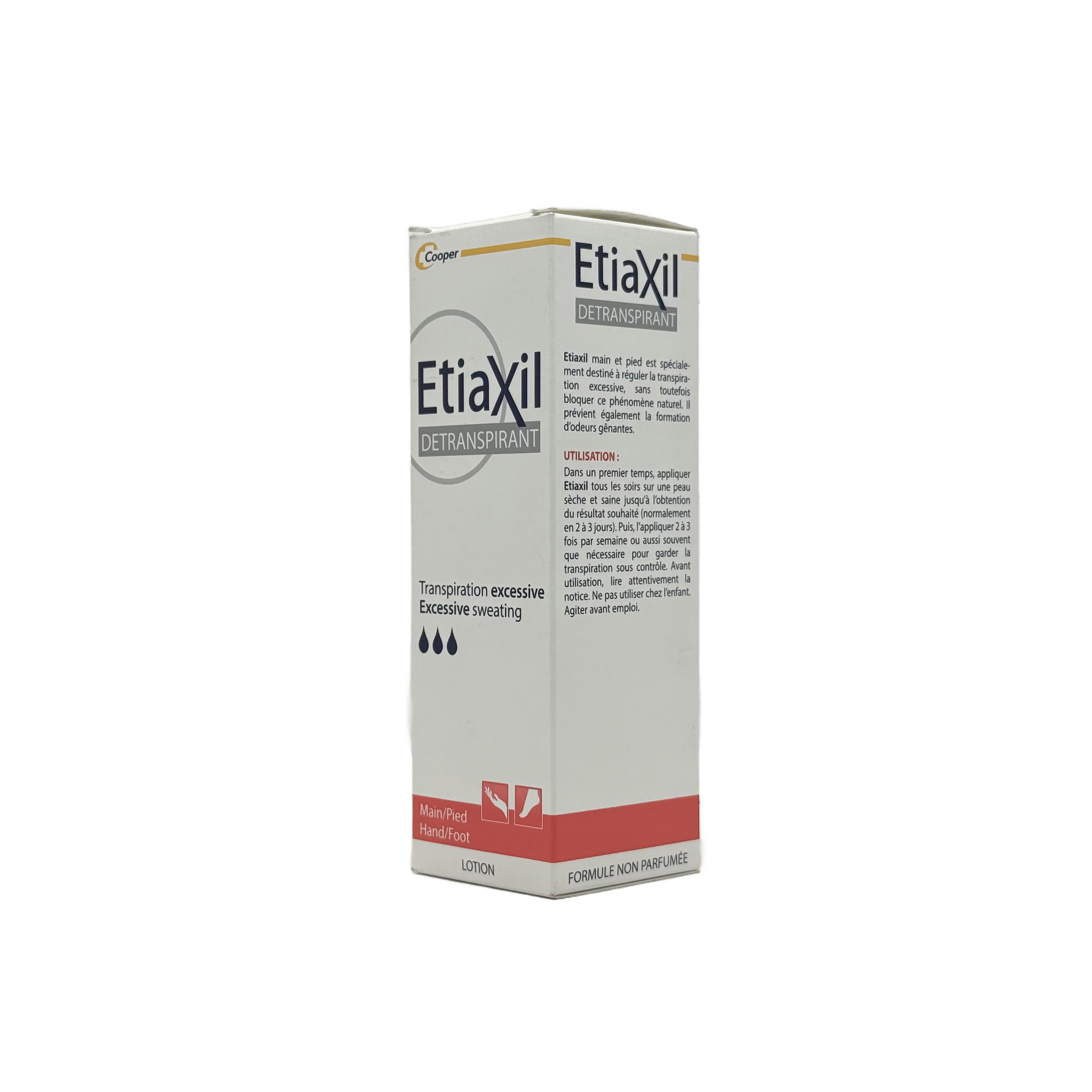 Etiaxil Hand/Foot Anti Perspirant Lotion 100ml - إيتياكسيل لوشن مضاد للتعرق لليدين والقدمين 100مل