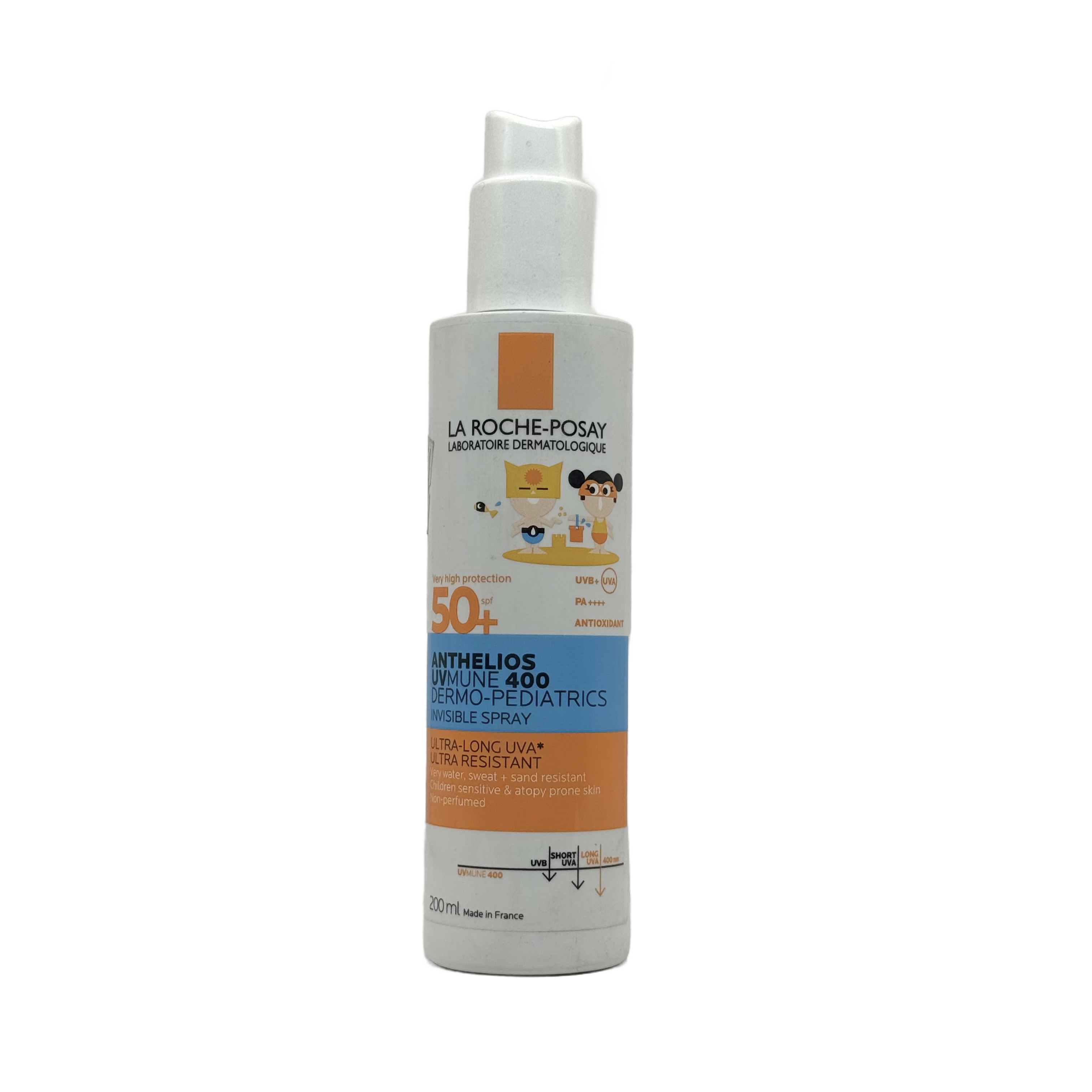 LA ROCHE POSAY ANTHELIOS UVMUNE 400 DERMO-PAEDIATRICS HYDRATING LOTION SPF50+ 200ml - لاروش بوزيه أنثيليوس يوفي ميون 400 ديرمو بيدياتريكس لوشن مرطب SPF50+ 200مل