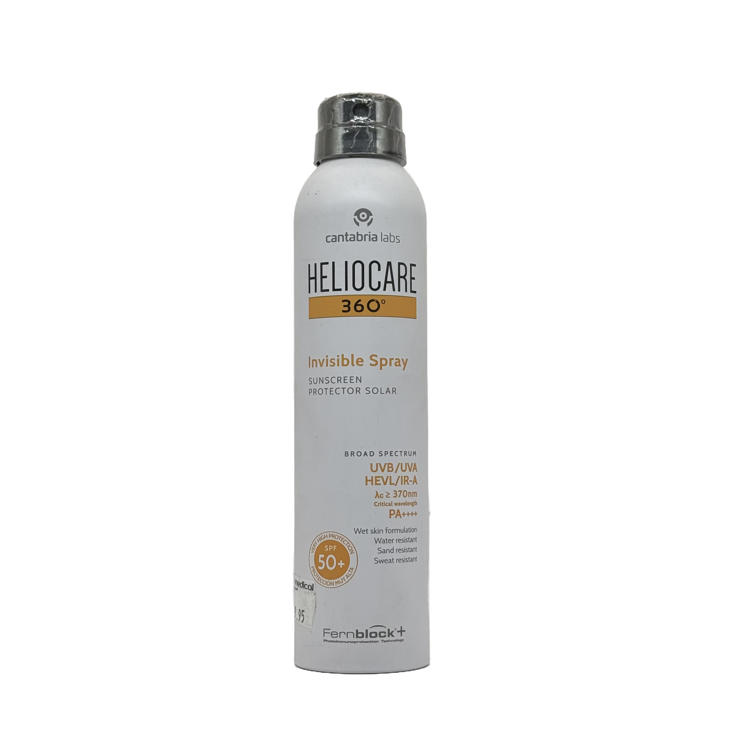 Cantabria Labs HELIOCARE 360° Invisible Spray SPF50+ 200ml - كانتـابريا لابز هيليوكير 360 بخاخ شفاف SPF50+ 200مل