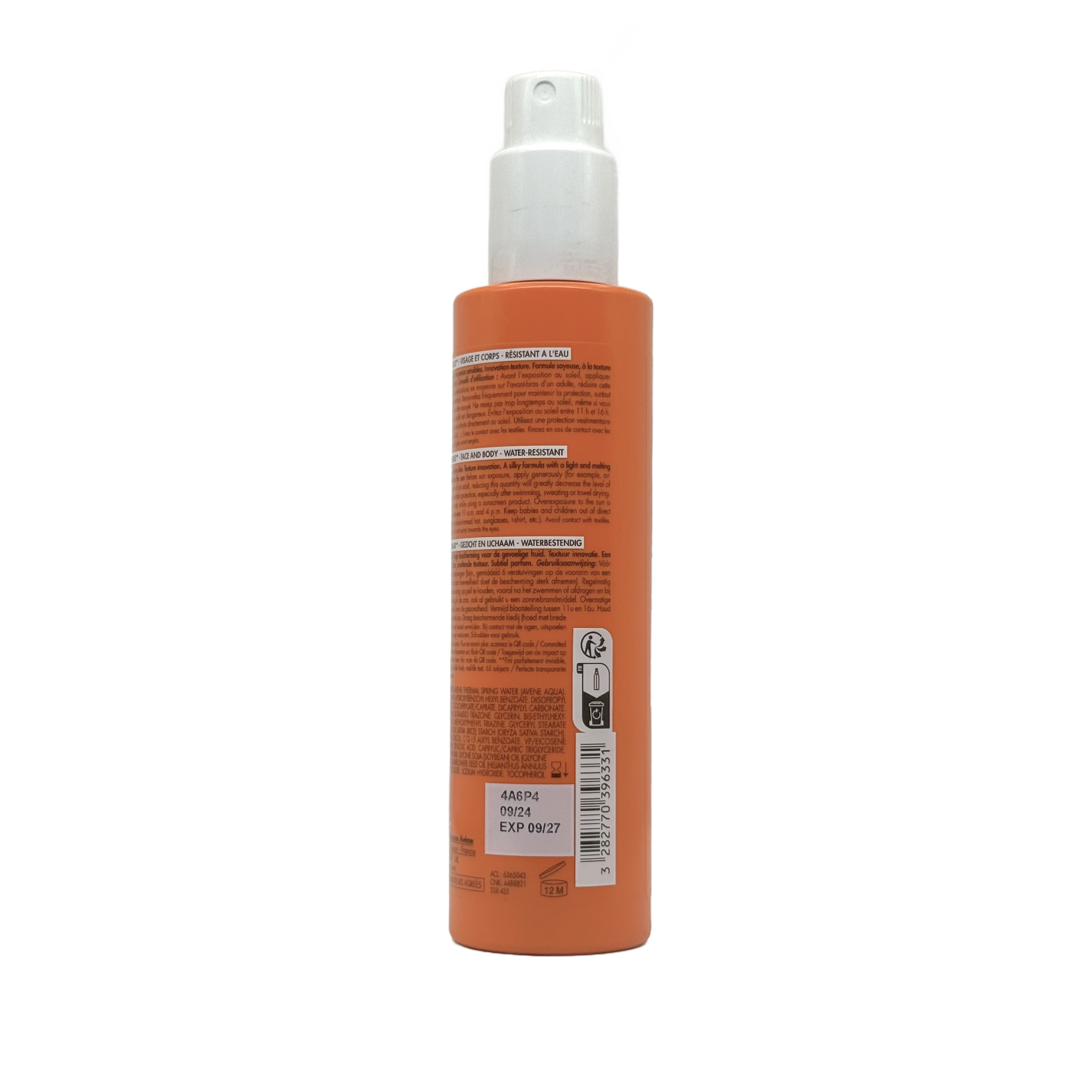 Avene Sun Protection Spray SPF50 200ml - أفين صن بروتكشن بخاخ SPF50 200مل