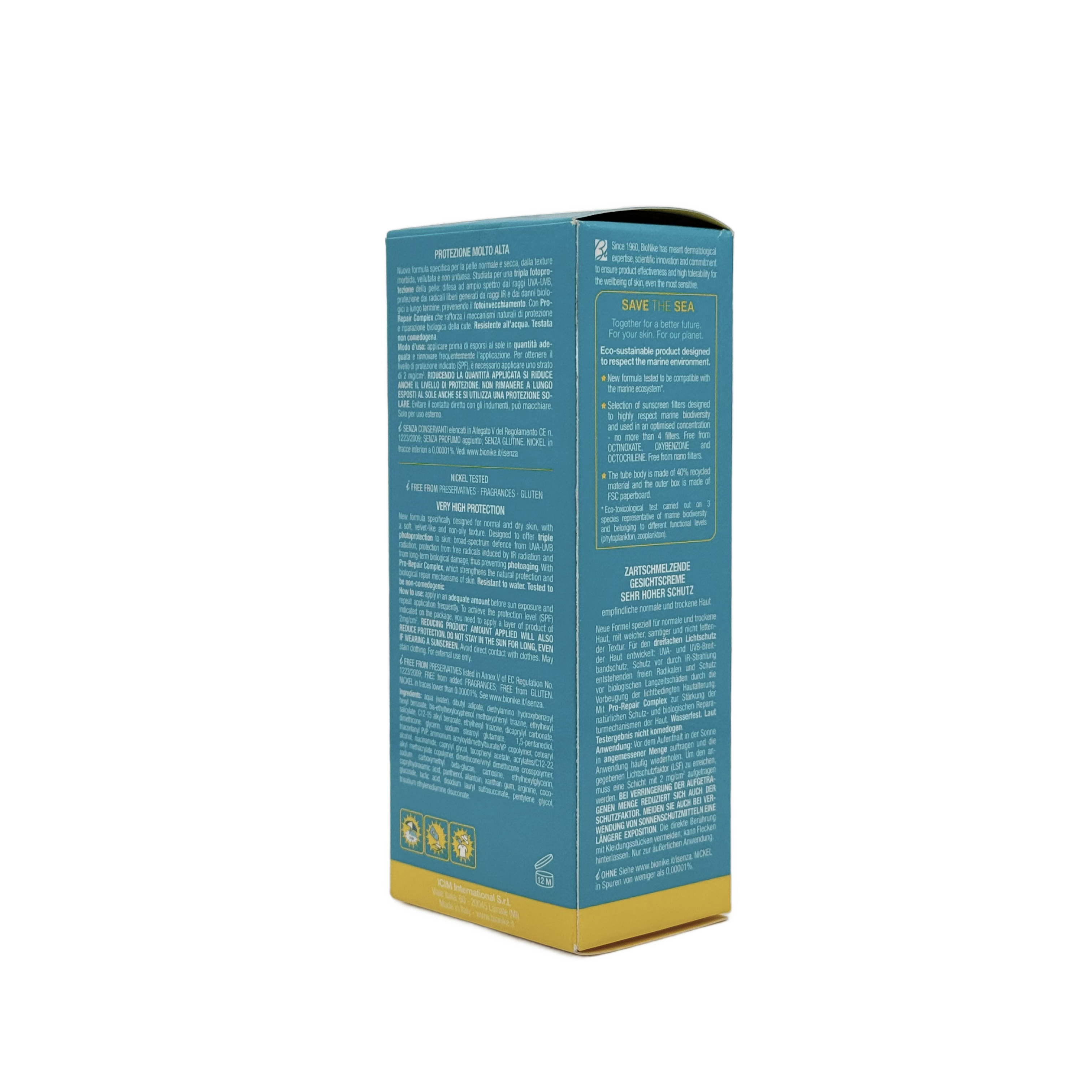 BioNike Defence Sun Melting Face Cream SPF 50+ 50ml - بايونايك ديفينس صن ميلتينغ فيس كريم SPF 50+ 50مل