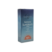 Dehanso Sunblock Cream With Diamond & Saffire Powder For Dry Skin 50 G - كريم ديهانسو الواقي من الشمس مع بودرة الألماس والياقوت للبشرة الجافة 50 جم
