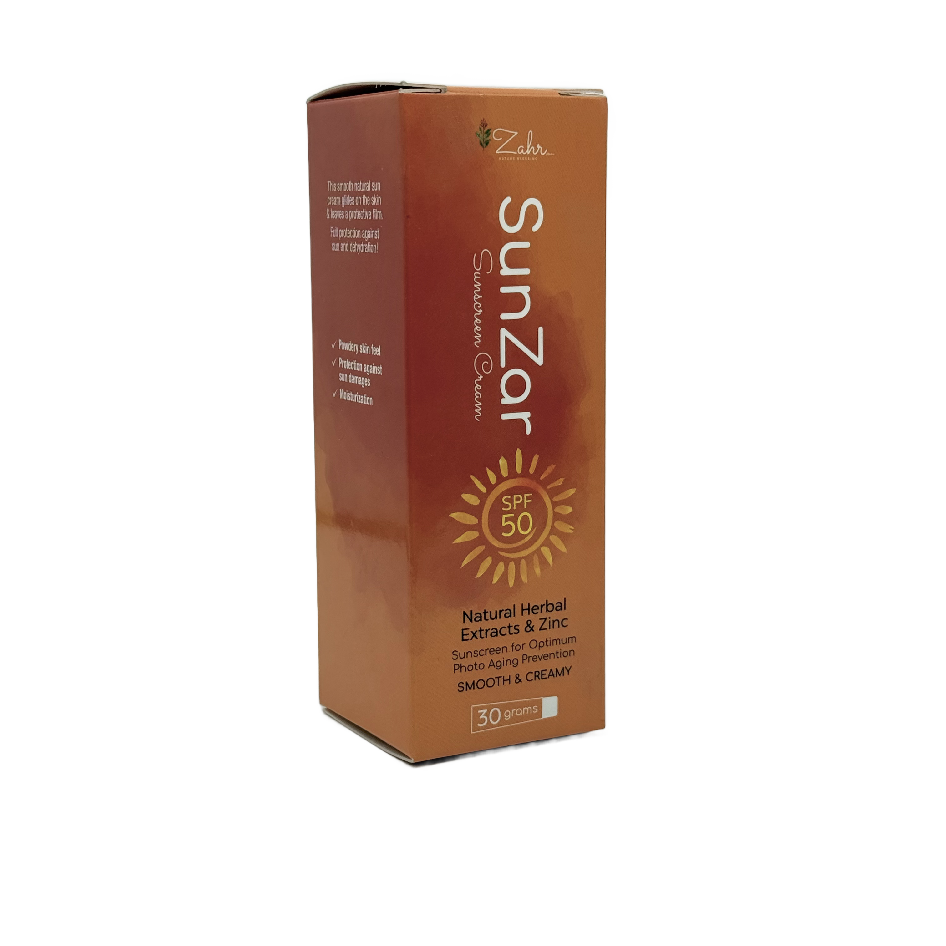 SunZar Sunblock SPF 50+ Cream - واقي شمس SunZar SPF 50+ كريم