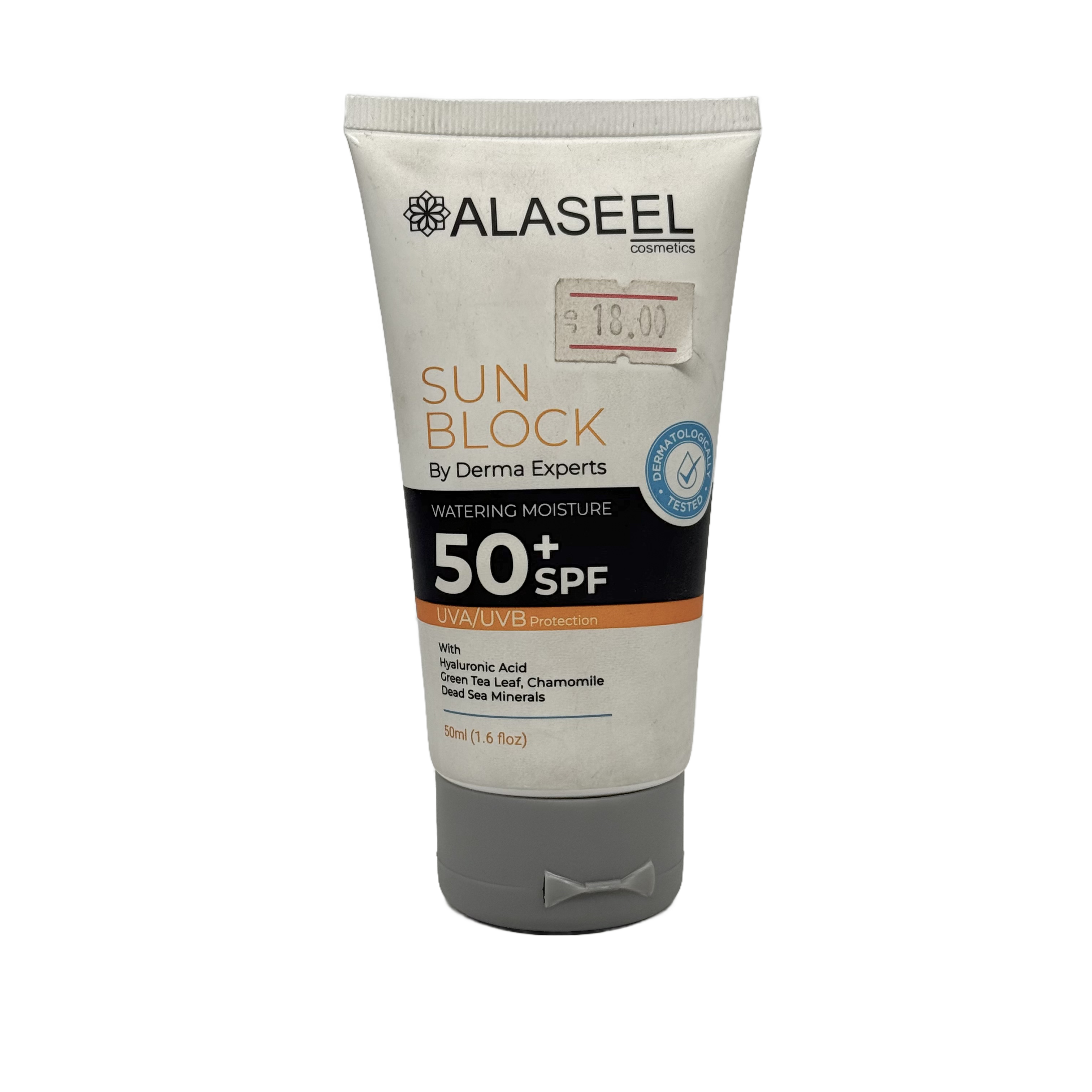 Alaseel Sun Block SPF 50+ - واقي شمس الأصيل SPF 50+