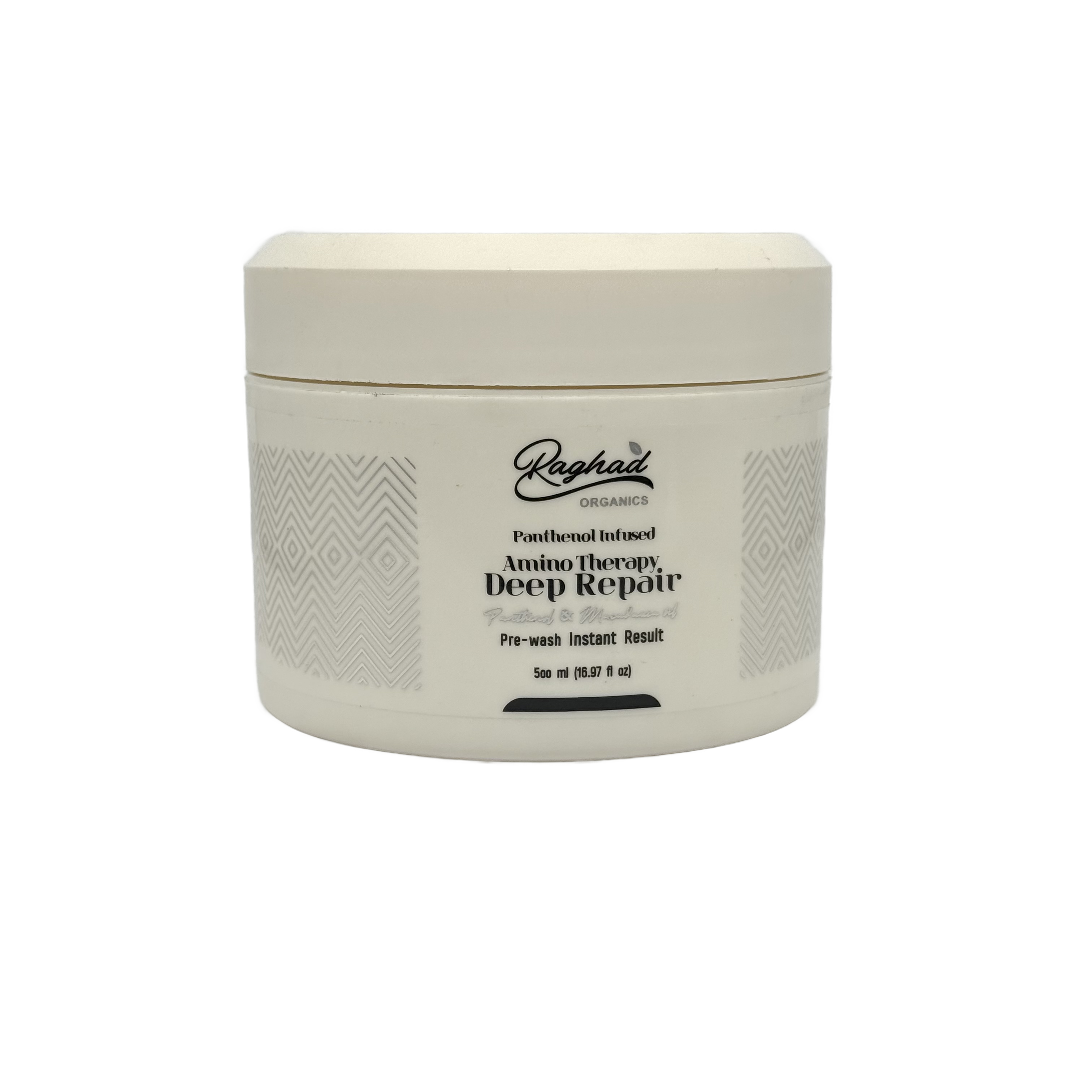 Raghad Organics Amino Therapy Deep Repair Hair Mask 500ml - ماسك رغد اورجانيكس امينو ثيرابي لإصلاح الشعر 500 مل
