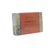 Raghad Organics Turmeric Soap & Green Tea Extract 100gm - صابون رغد اورجانيكس الكركم ومستخلص الشاي الأخضر 100 جم